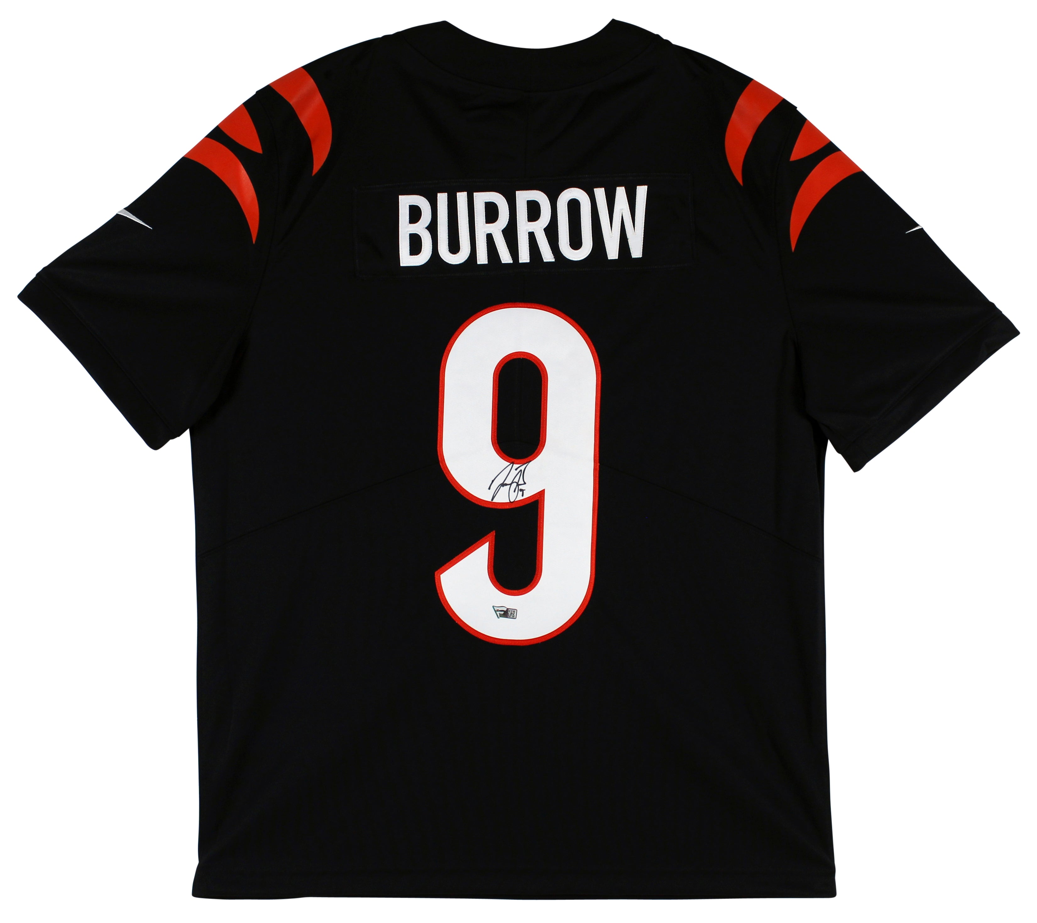 Bengals Joe Burrow Authentic Signed Black Nike Limited Jersey Fanatics