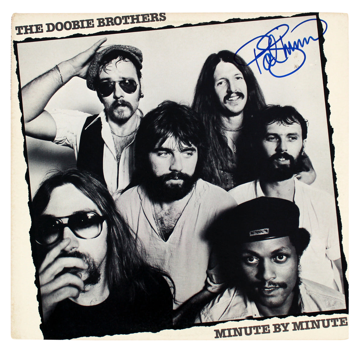 Patrick Simmons The Doobie Brothers Signed Album Cover W/ Vinyl BAS #Q61516