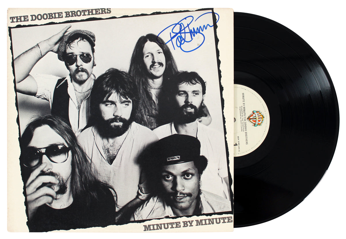 Patrick Simmons The Doobie Brothers Signed Album Cover W/ Vinyl BAS #Q61516