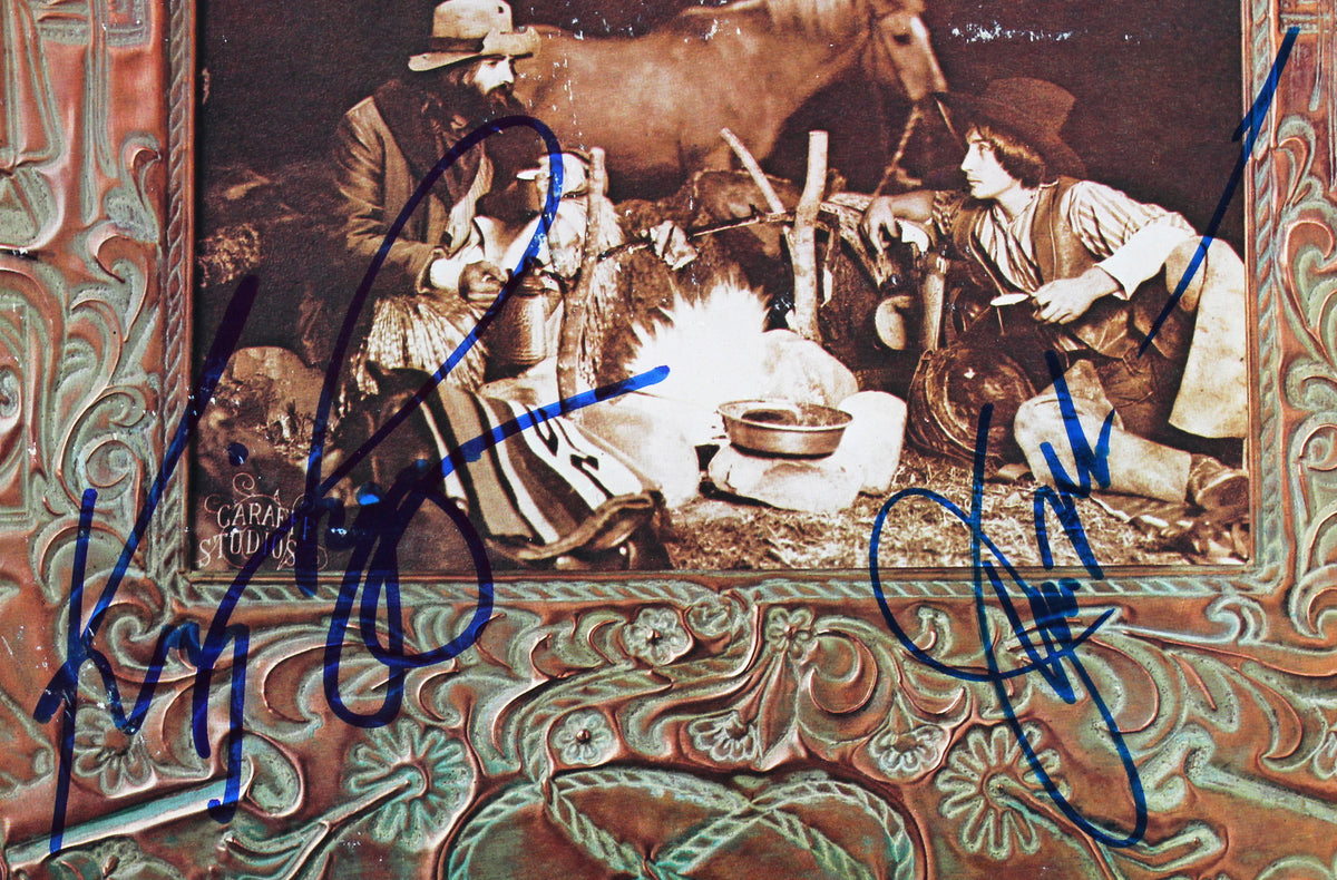 Kenny Loggins & Jim Messina Signed Native Sons Album Cover W/ Vinyl BAS #Q61656