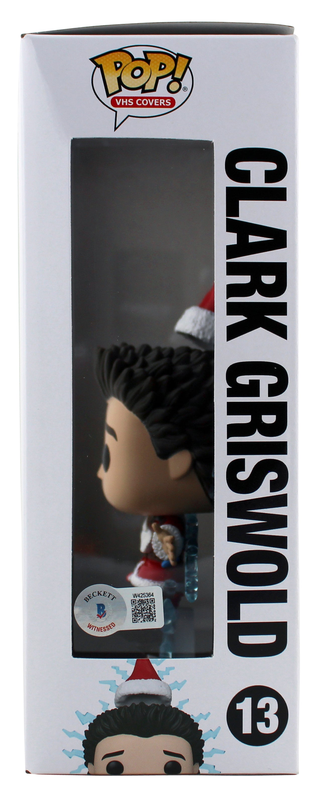 Chevy Chase Christmas Vacation "Clark" Signed VHS Covers #13 Funko Pop BAS Wit 2