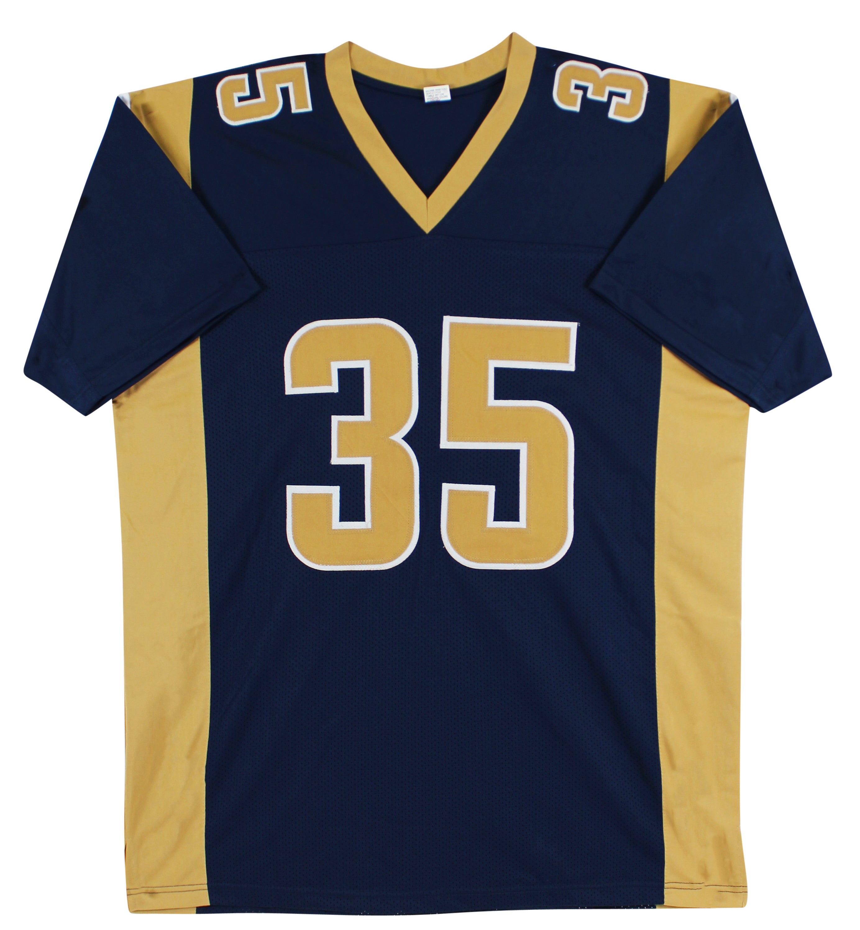 Aeneas Williams "HOF 14" Authentic Signed Navy Blue Pro Style Jersey BAS Witness