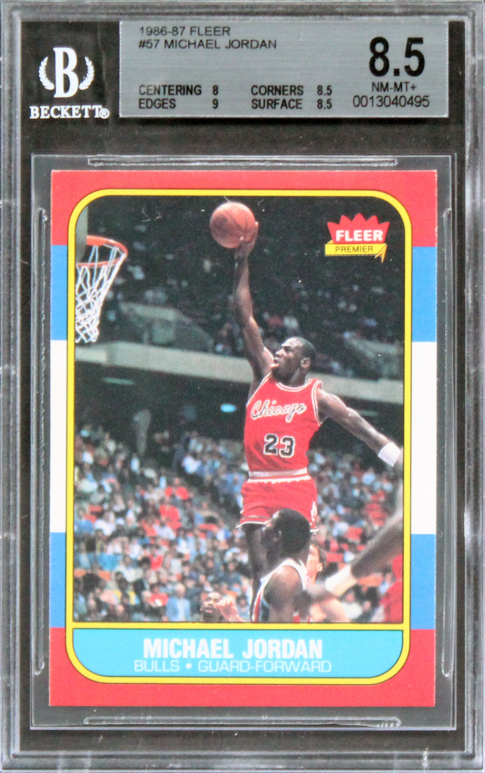 1986 Fleer Complete 143 Card Set w/ Checklist Michael Jordan Karl Malone Rookies