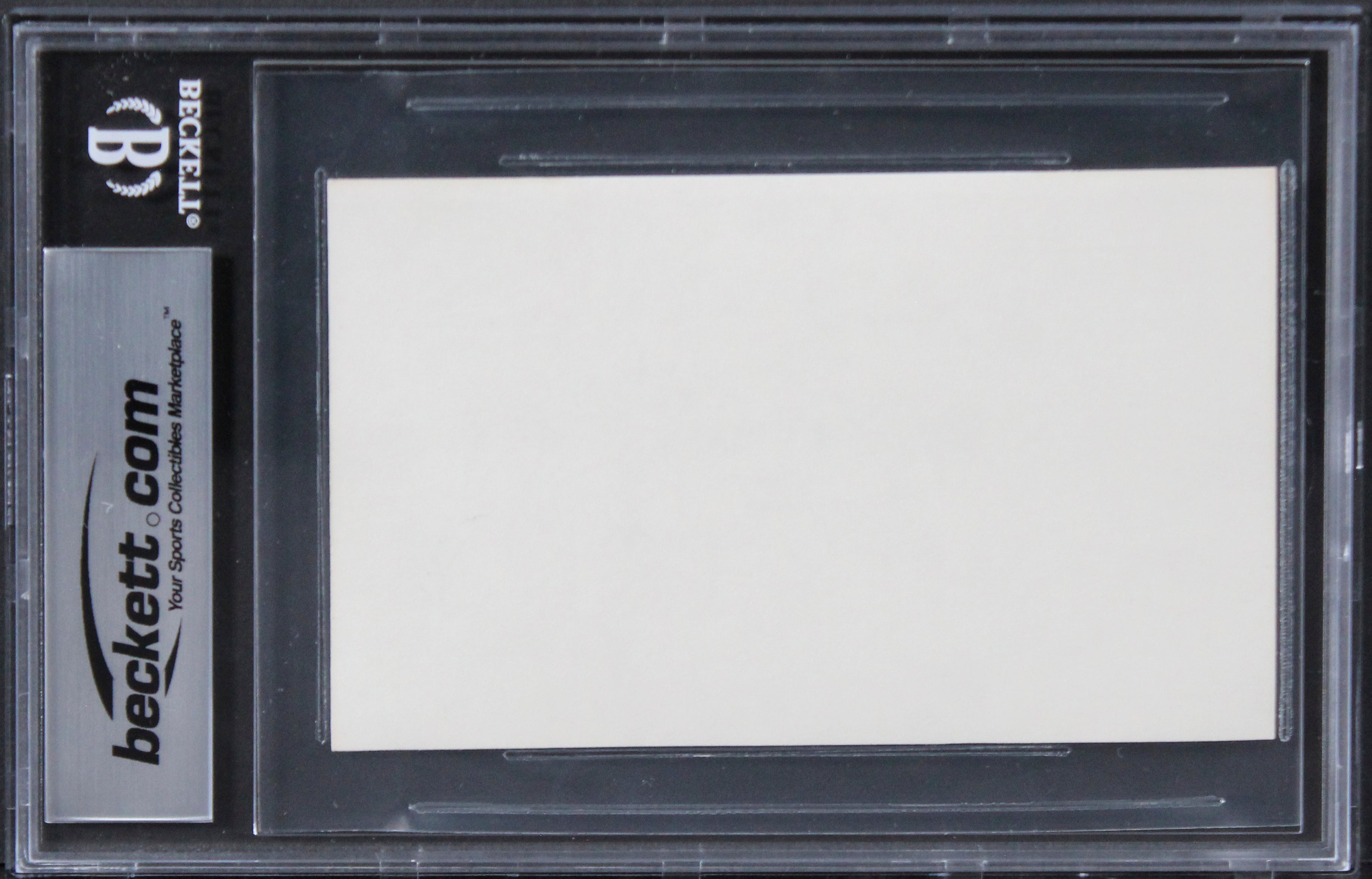 Dean Martin The Dean Martin Show Authentic Signed 3x5 Index Card BAS Slabbed 2