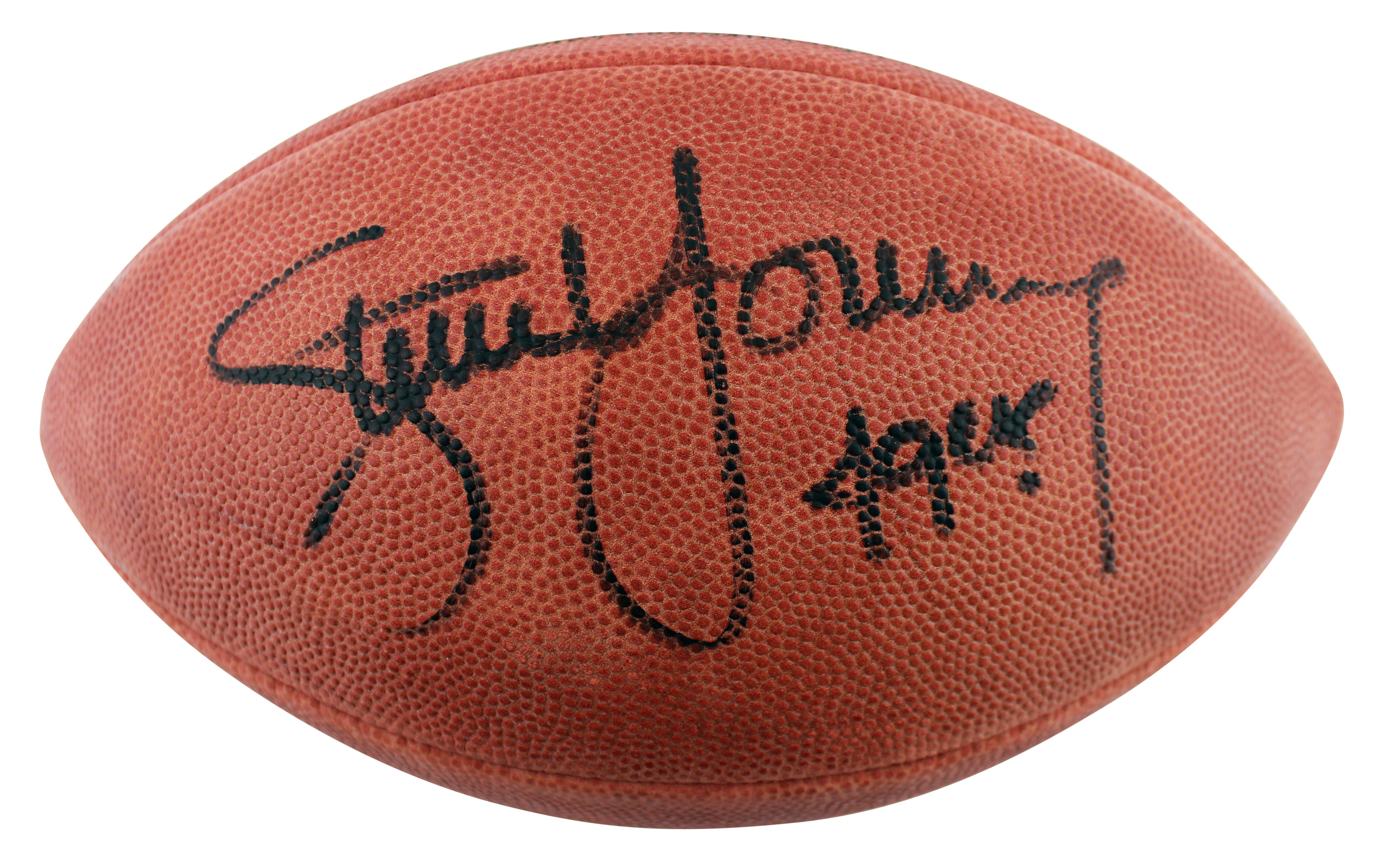 49ers Steve Young Authentic Signed Official Nfl Football BAS #BB22952