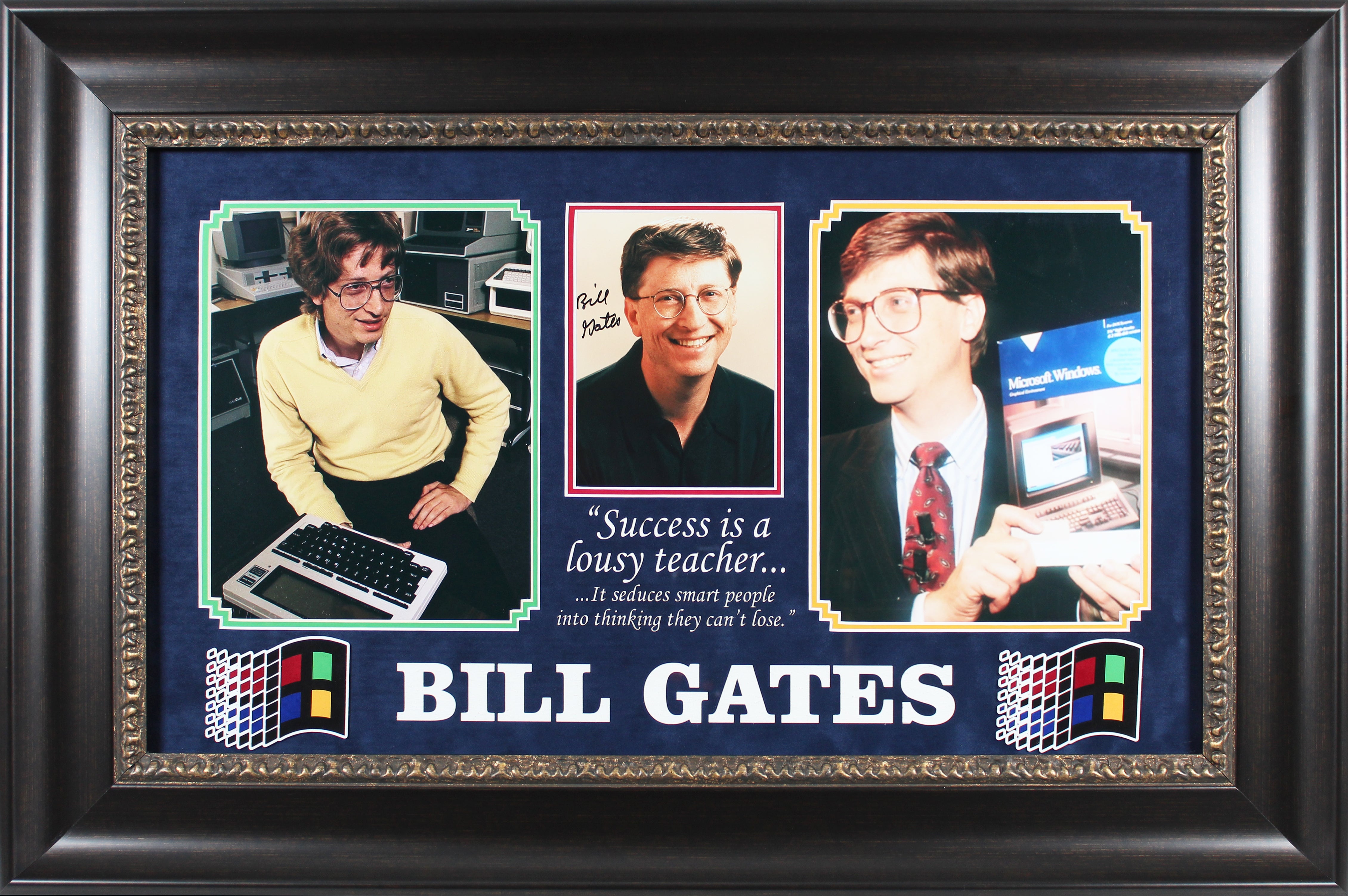 Bill Gates Authentic Signed Framed 5x7 Photo Autographed JSA #YY12942