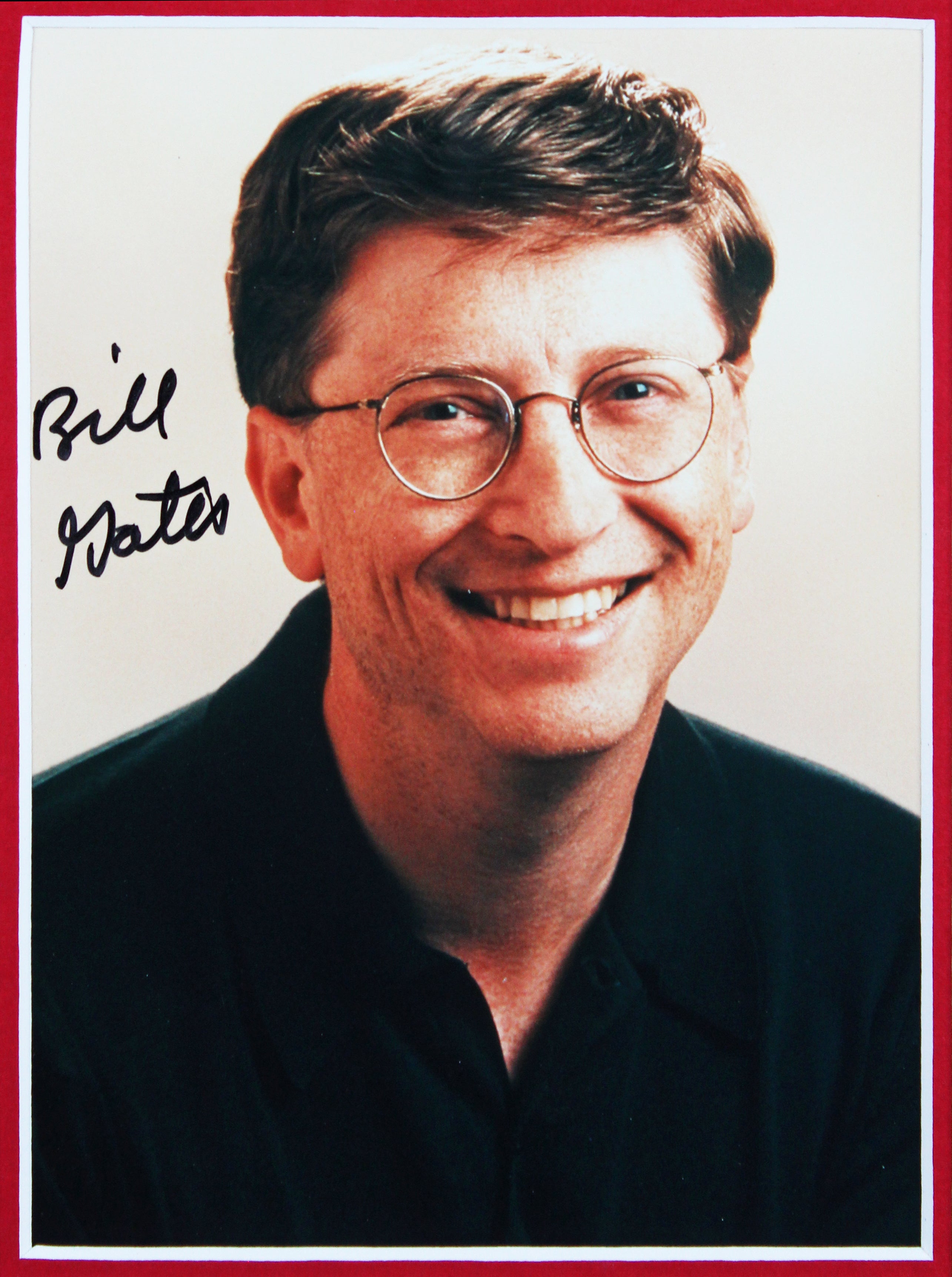 Bill Gates Authentic Signed Framed 5x7 Photo Autographed JSA #YY12942