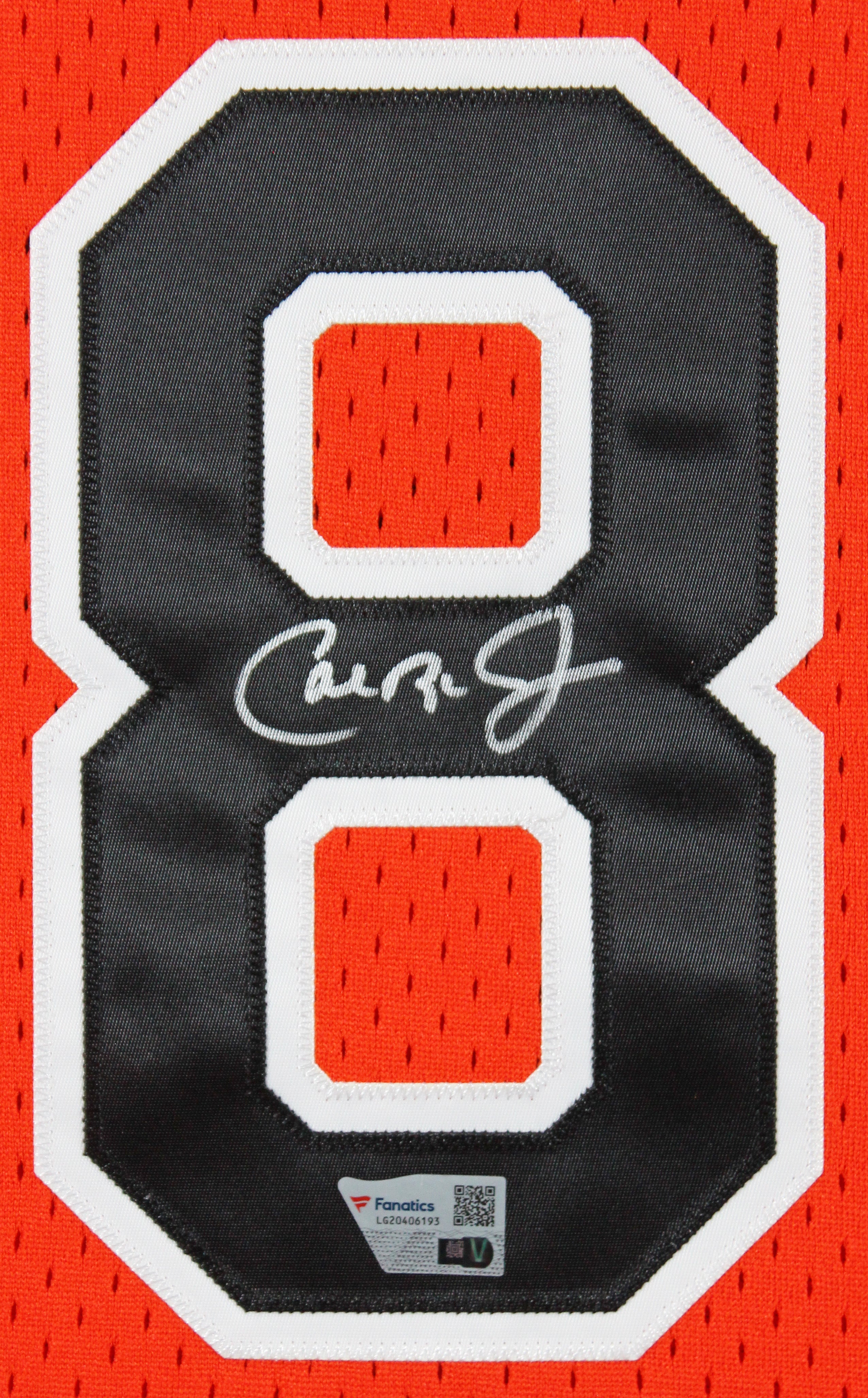 Orioles Cal Ripken Jr. Authentic Signed Orange BP Nike Framed Jersey Fanatics