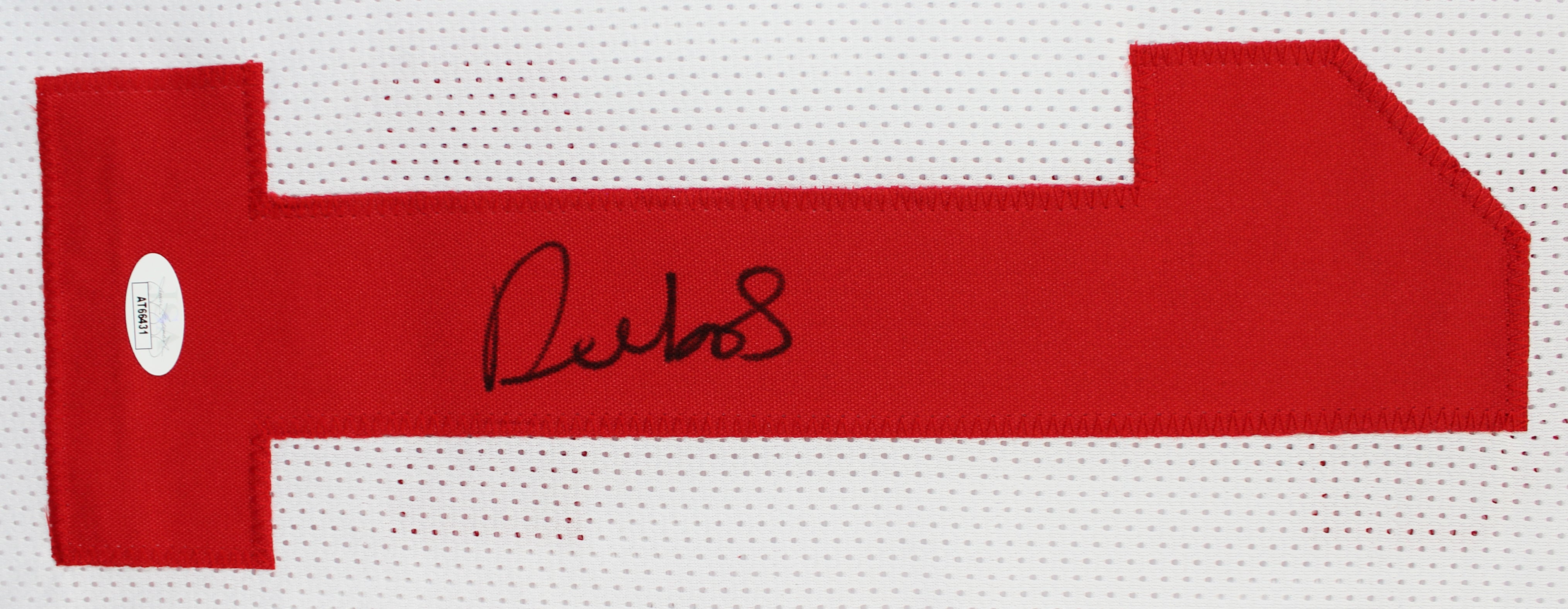 Deebo Samuel Authentic Signed White Pro Style Jersey Autographed JSA 3