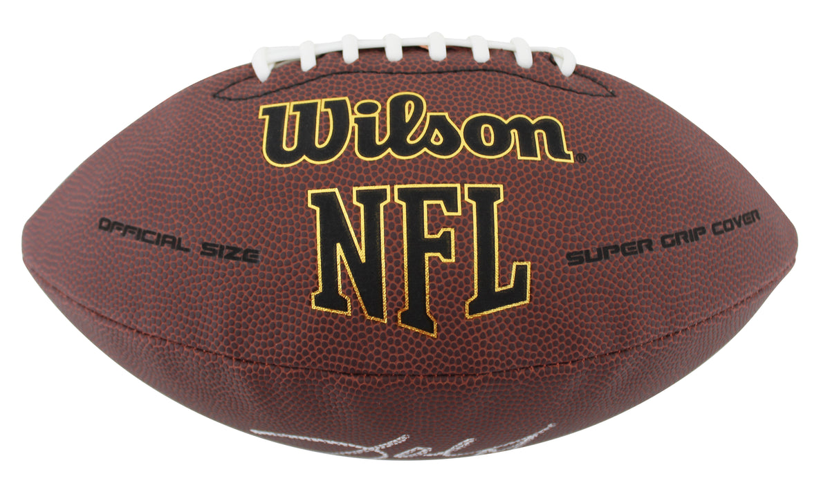 Patriots Joe Milton Authentic Signed Wilson Super Grip Nfl Football BAS #AD77092