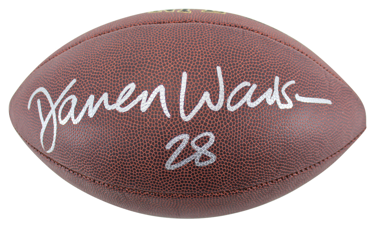 Cowboys Darren Woodson Authentic Signed Wilson Super Grip Football BAS Witnessed