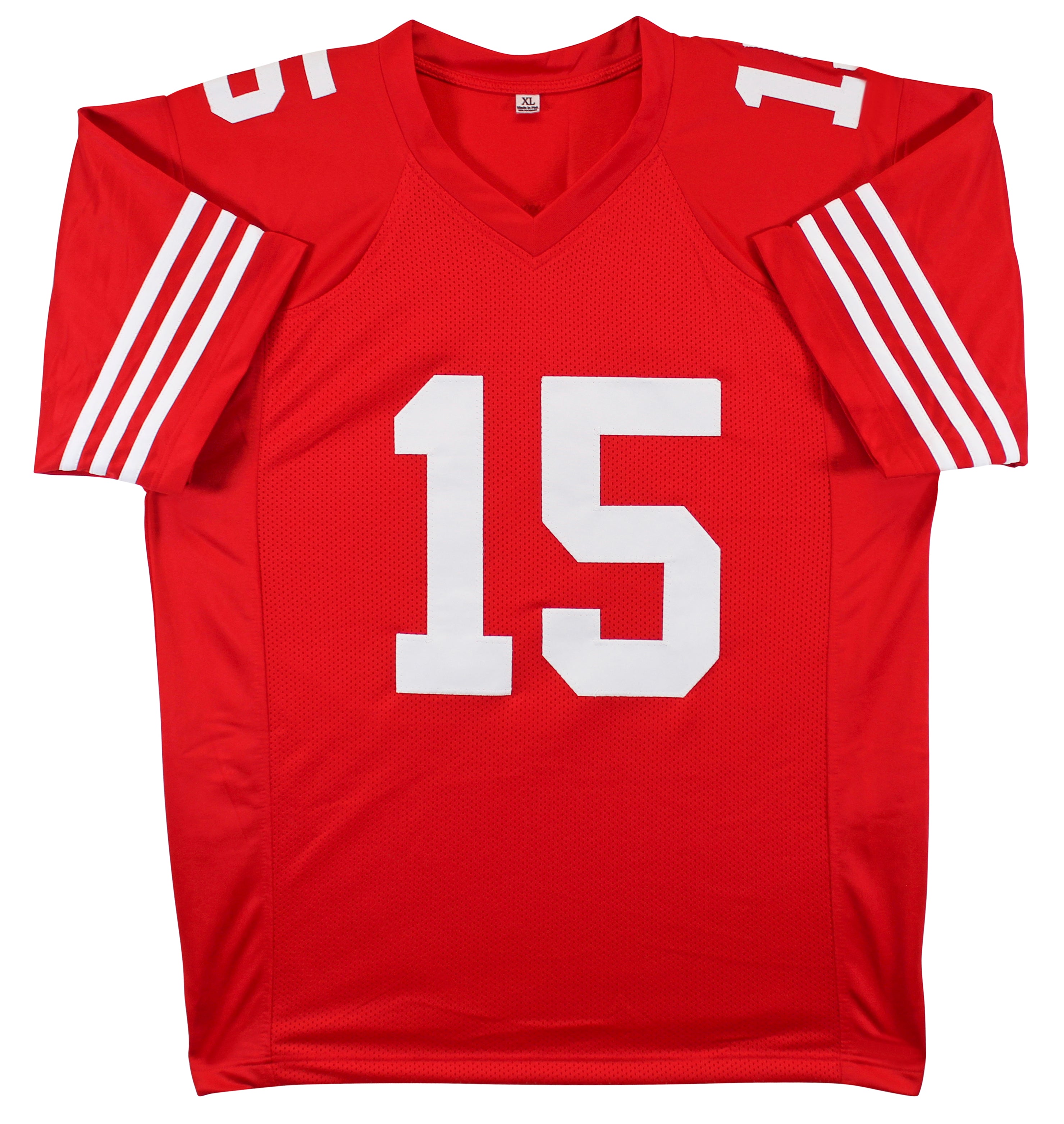 Jauan Jennings Authentic Signed Red Pro Style Jersey Autographed BAS