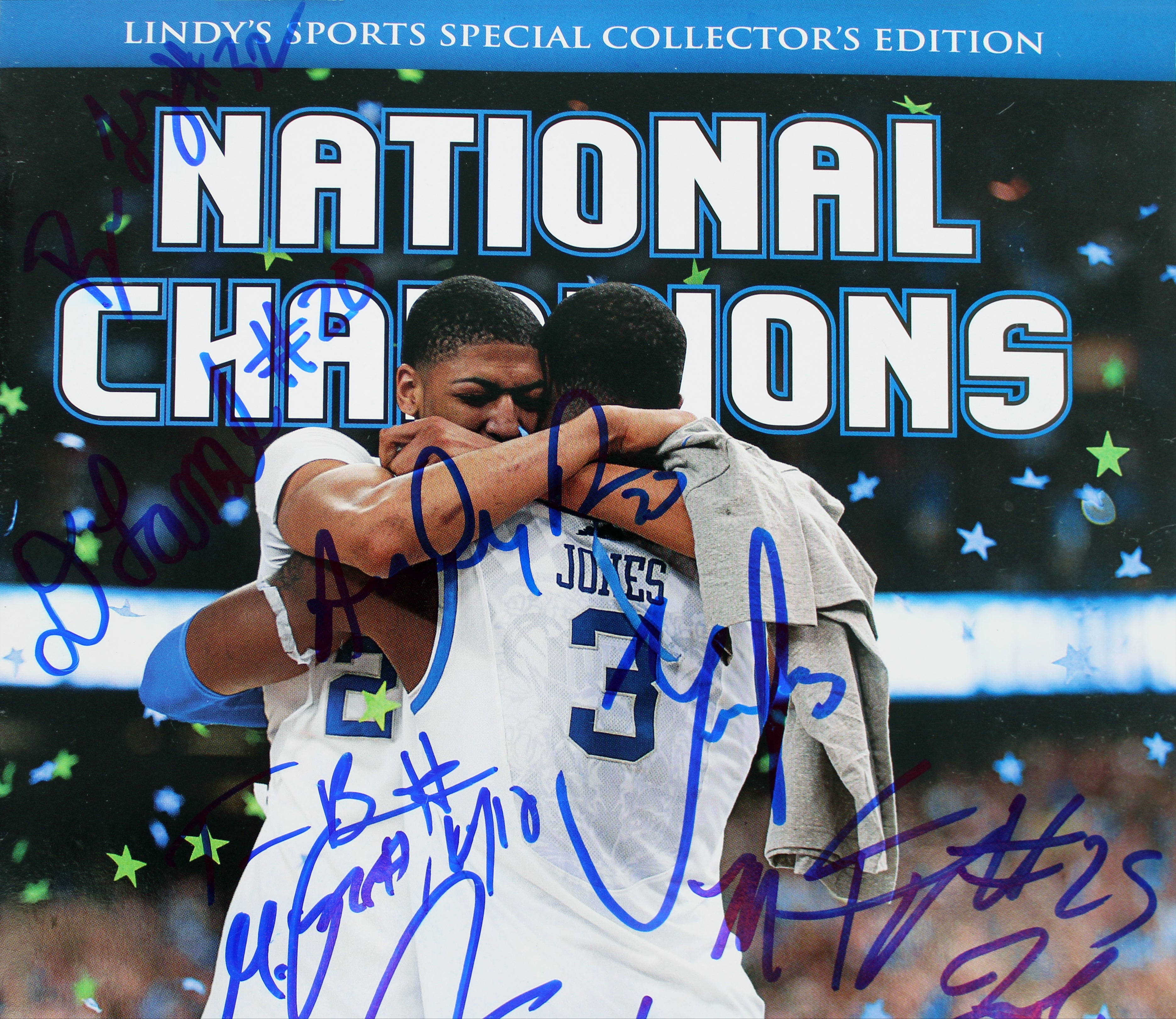 2011-12 Kentucky (12) Davis, Teague, Gilchrist, +9 Signed Magazine BAS #AB77857
