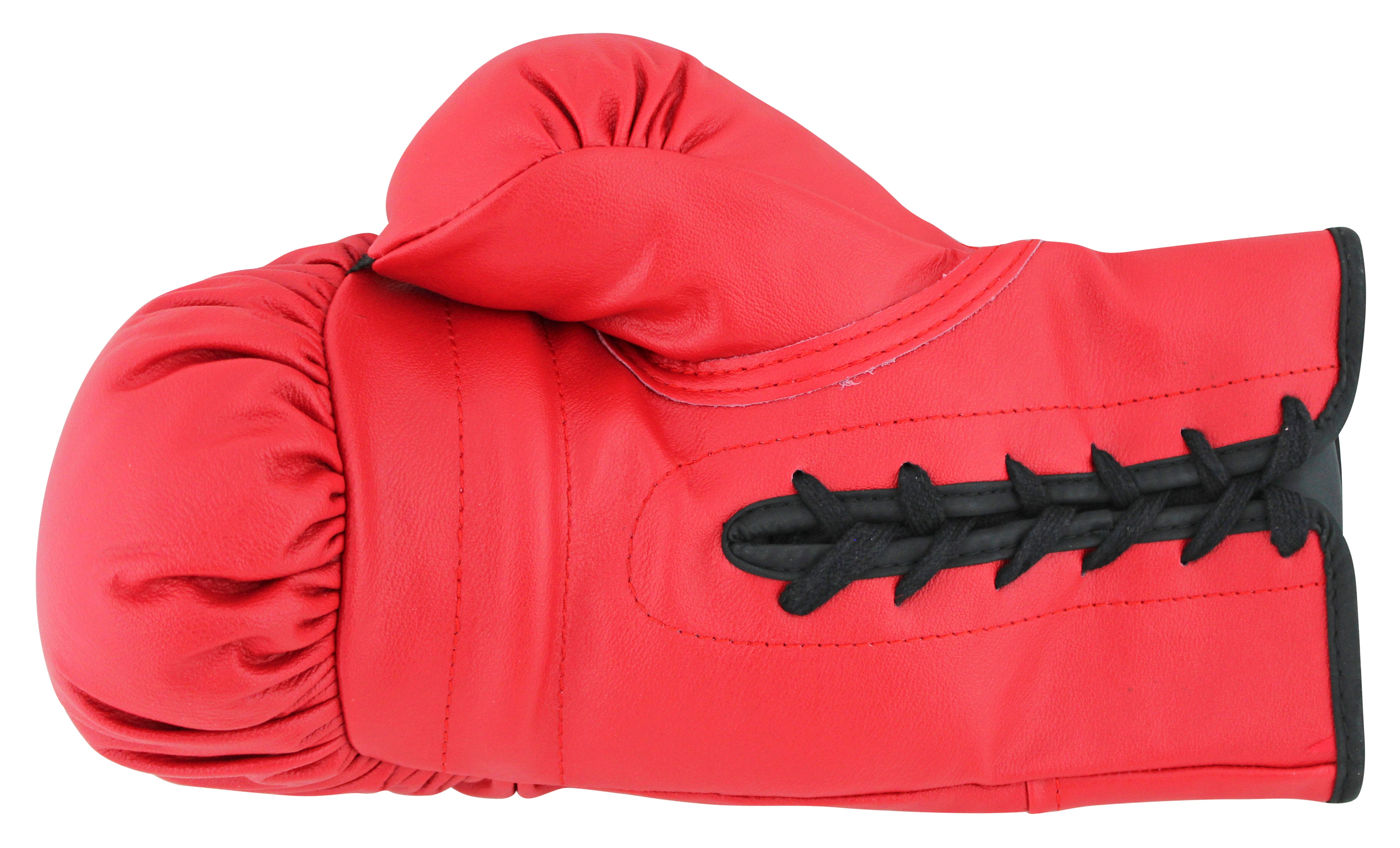 Muhammad Ali Authentic Signed Red Everlast Boxing Glove PSA/DNA Itp #4A54300