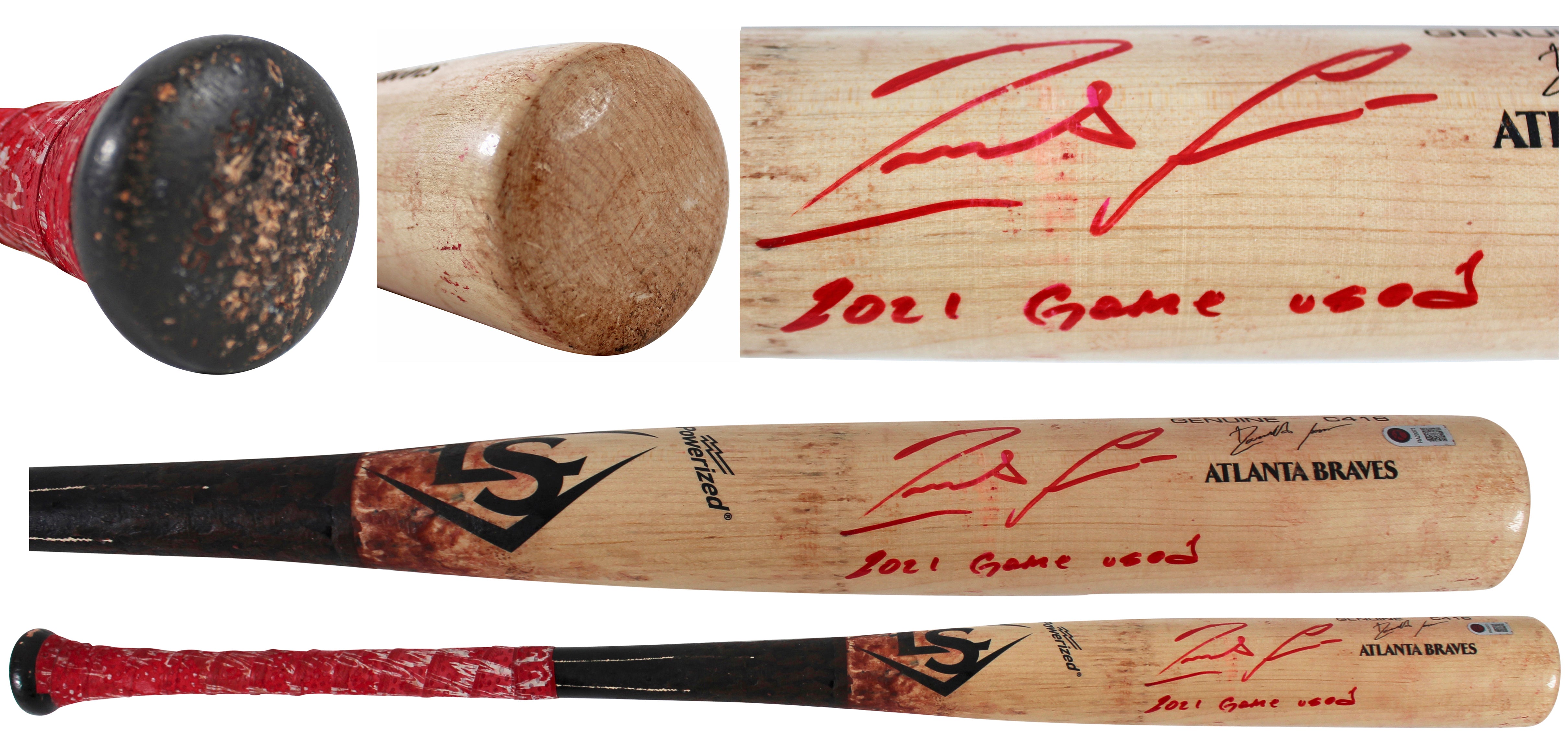 Game used outlet Bat