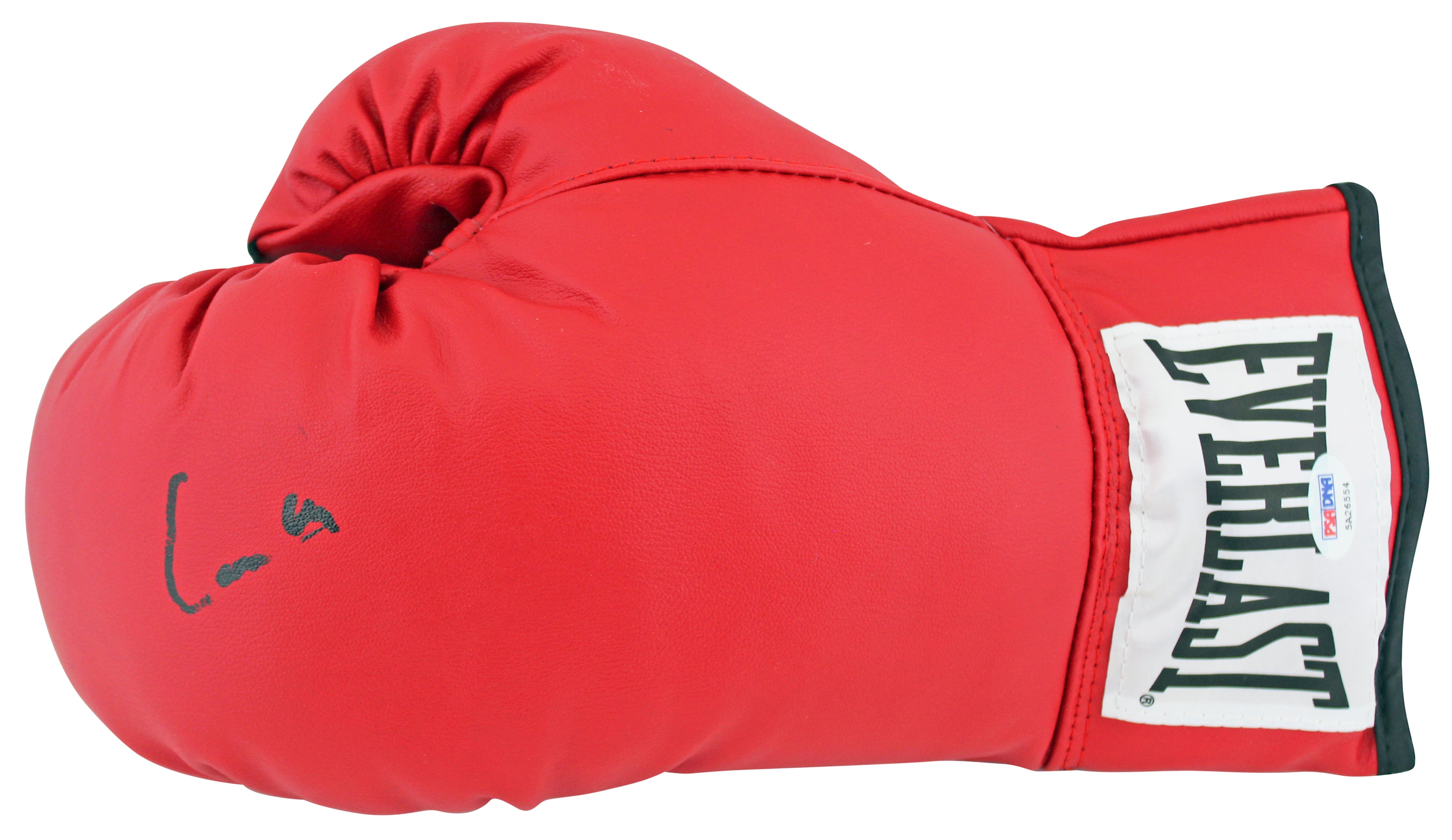 Muhammad Ali "Cassius Clay" Signed Red Everlast Boxing Glove PSA Itp #5A26554