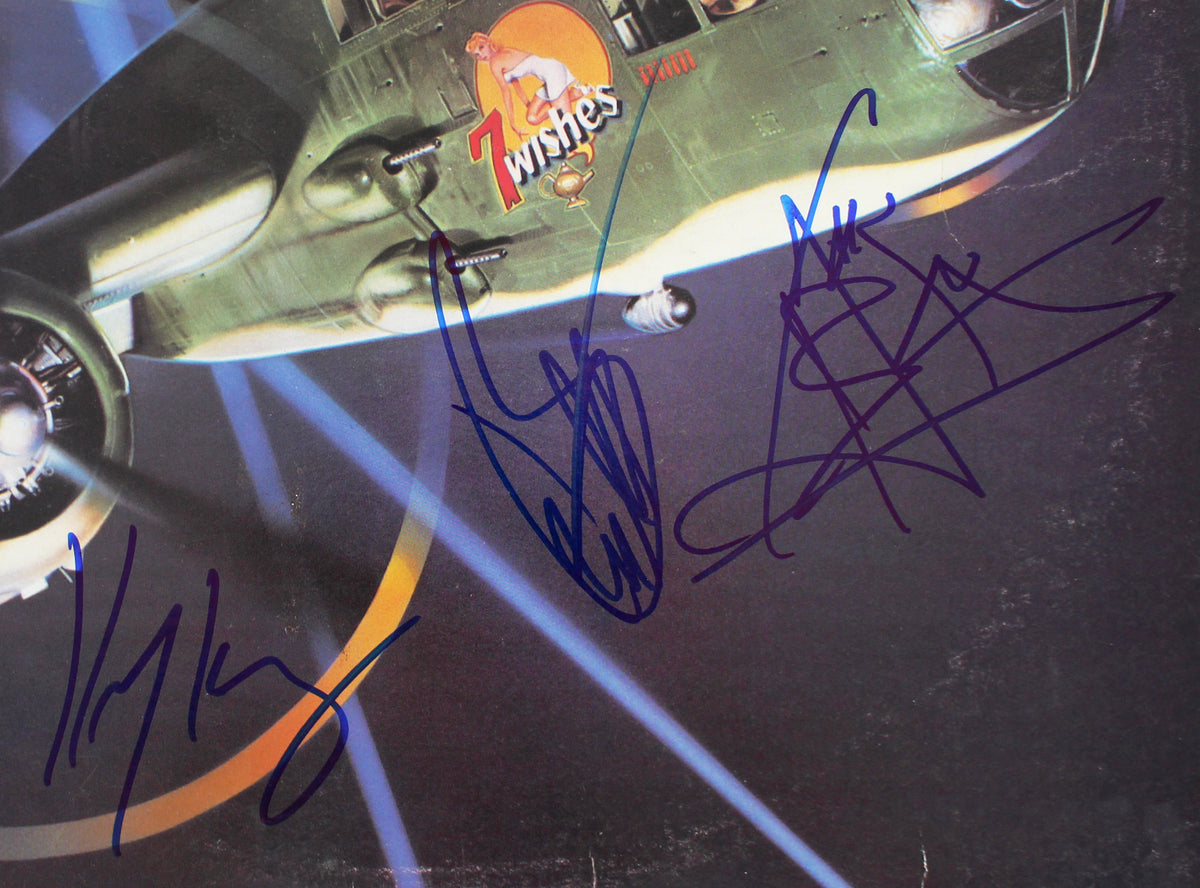 Night Ranger (3) Blades, Gills & Kelli Authentic Signed Album Cover BAS #AB77821