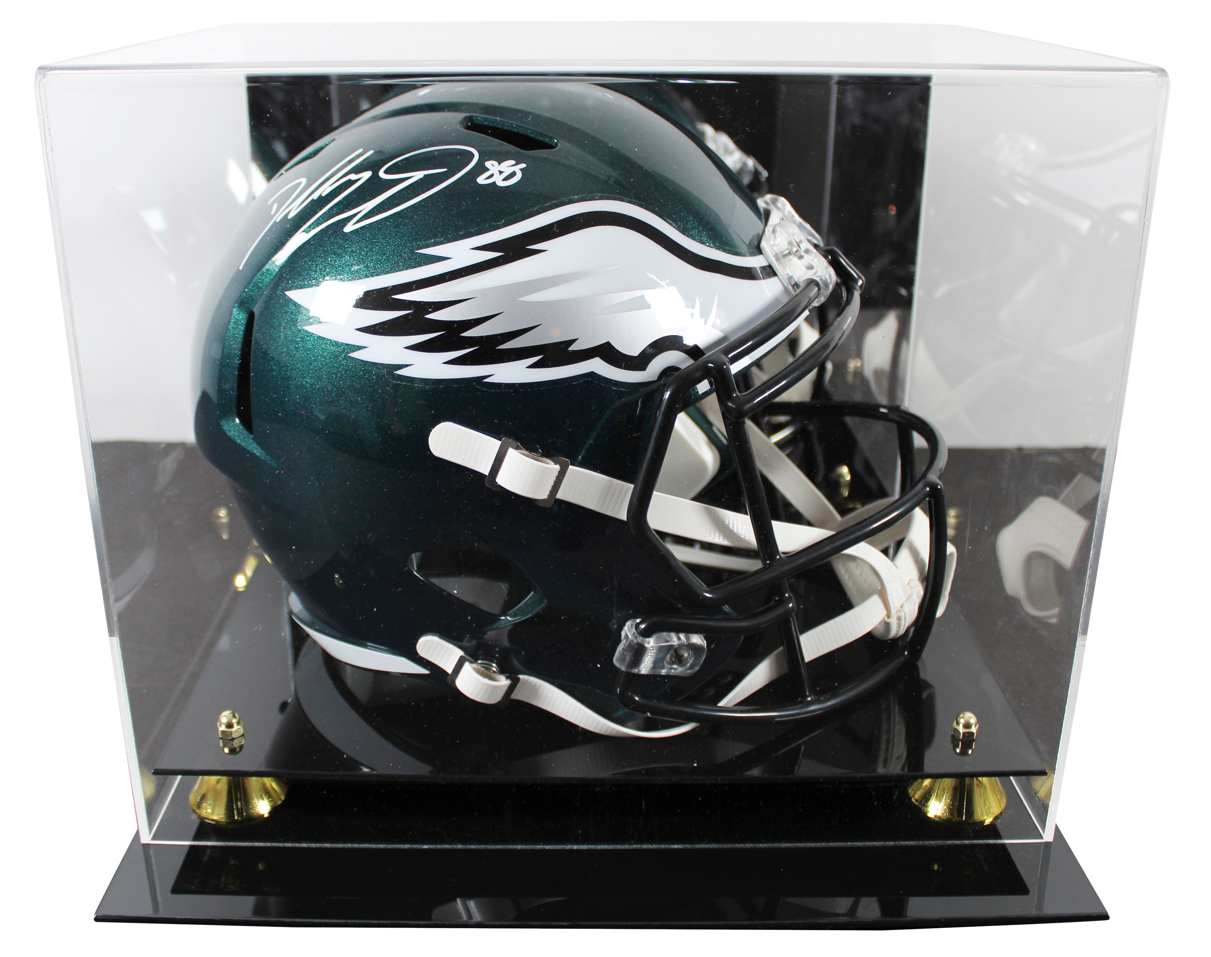 Eagles Dallas Goedert Signed Full Size Speed Rep Helmet W/ Case Fanatics