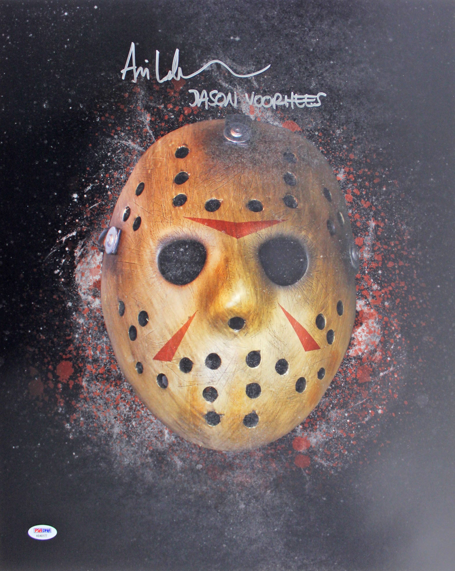 Ari Lehman Friday The 13th "Jason Voorhees" Signed 16x20 Photo PSA/DNA #AB40177