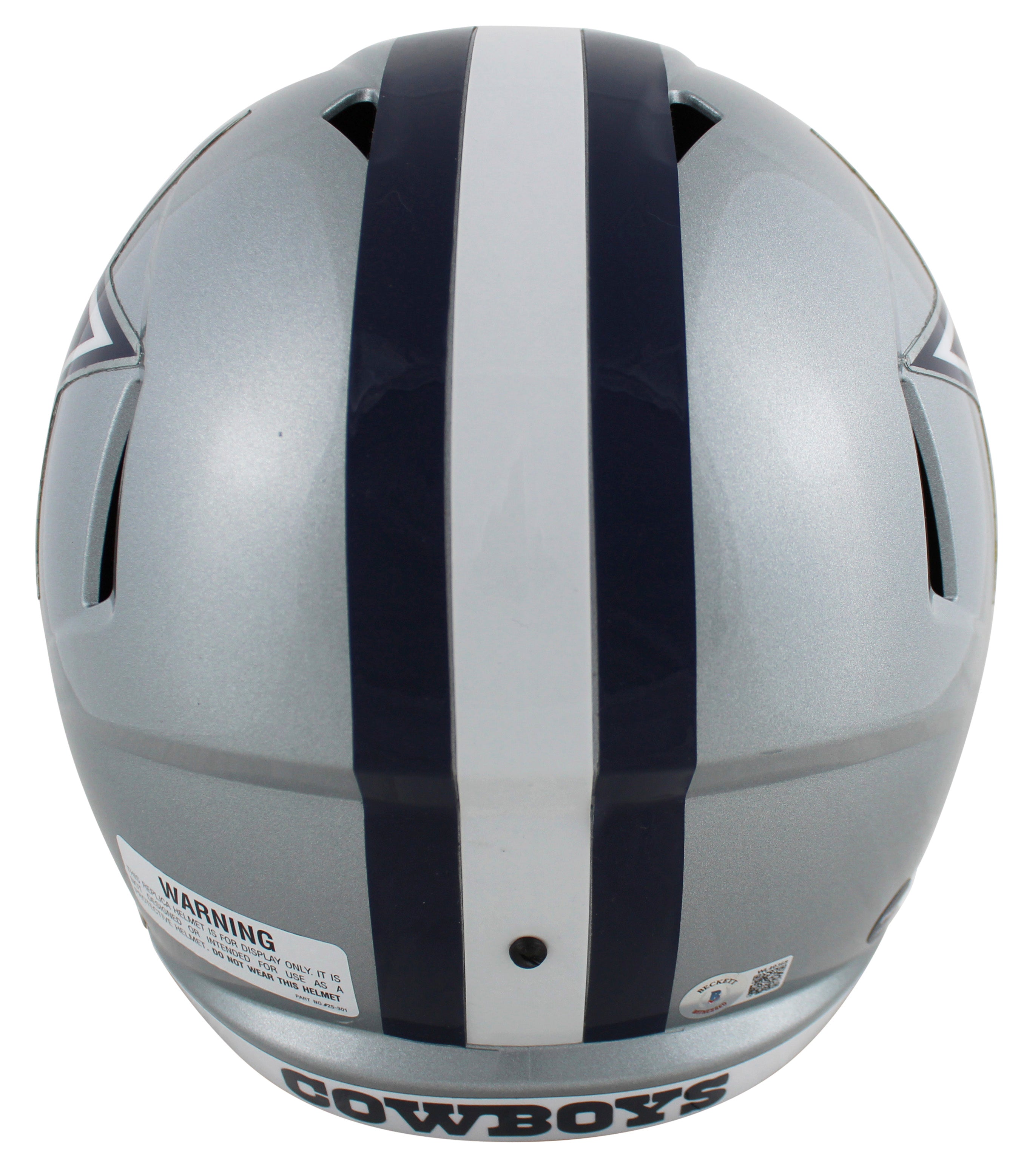 Cowboys Emmitt Smith Authentic Signed Full Size Speed Rep Helmet BAS Witnessed