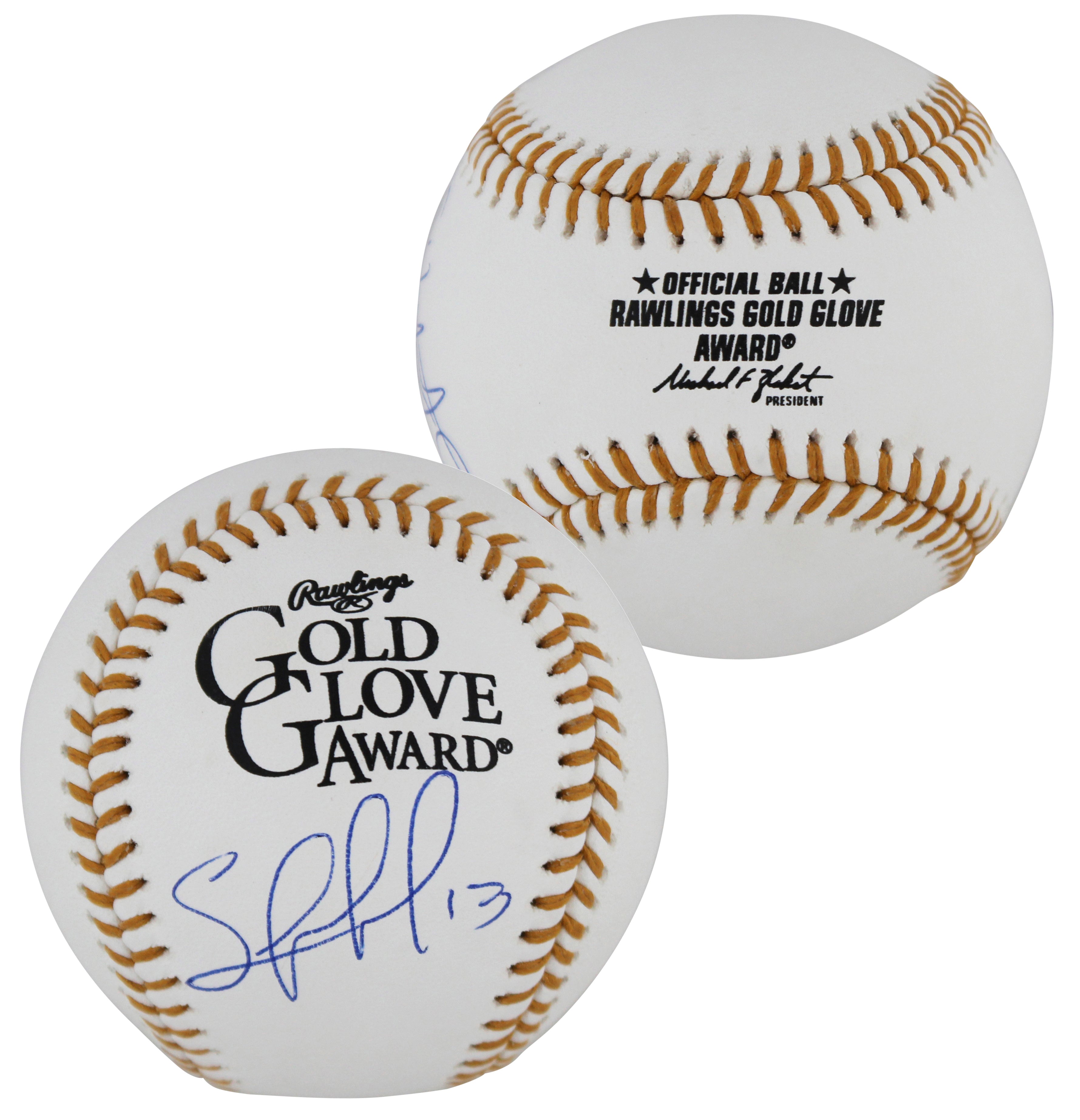 Royals Salvador Perez Authentic Signed Gold Glove Oml Baseball BAS Witnessed