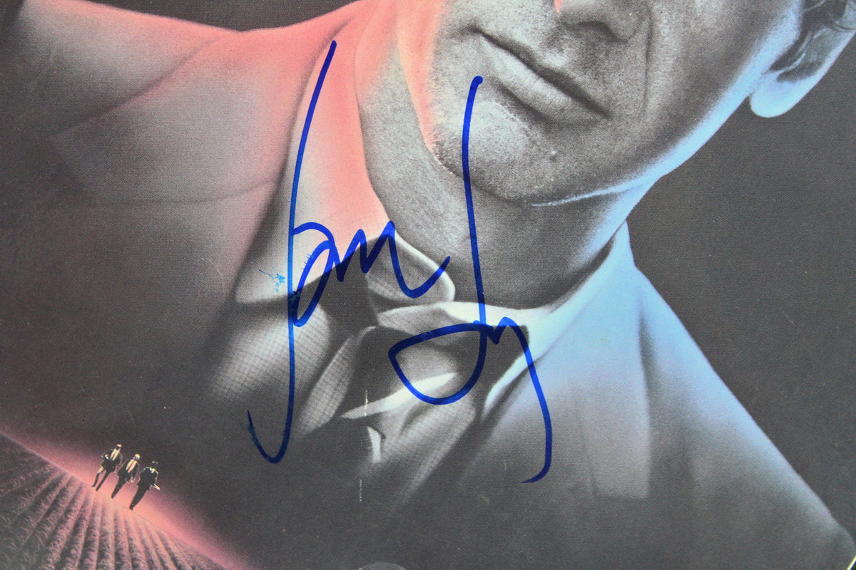 Harrison Ford Signed Witness Soundtrack Album Cover W/ Vinyl BAS #A79378