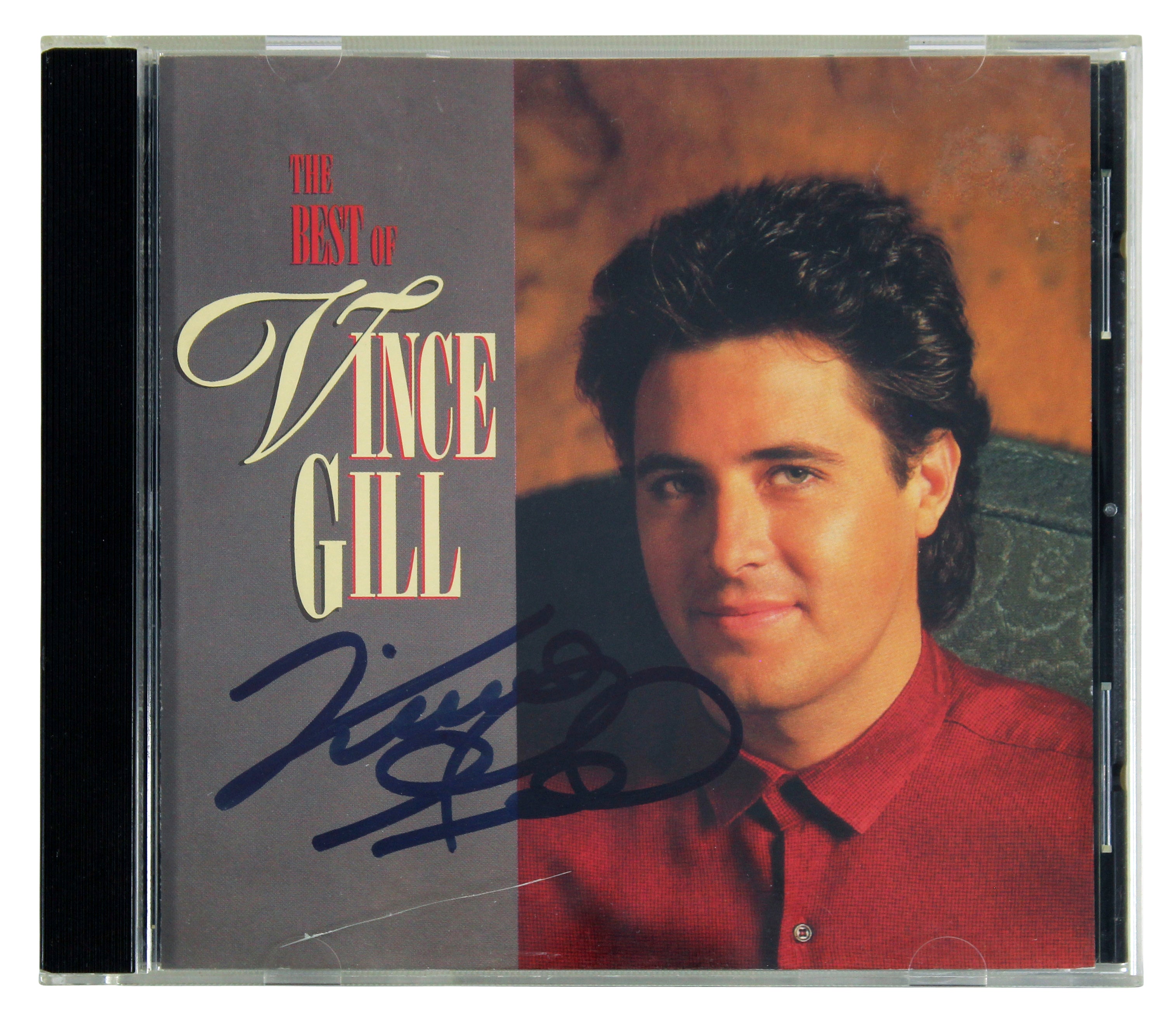 Vince Gill Authentic Signed The Best Of Cd Insert W/ Disk BAS #BG83022