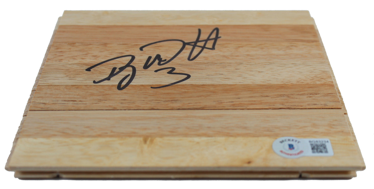 Spurs Doug McDermott Authentic Signed 6x6 Floorboard Autographed BAS #BG83234