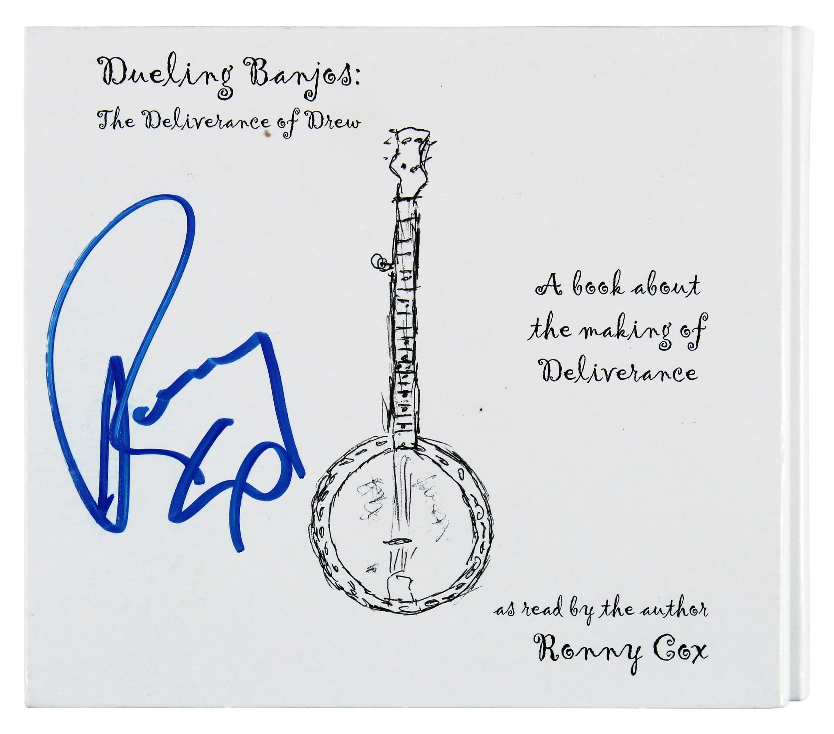 Ronny Cox Signed Dueling Banjos: The Deliverance Of Drew Cd Cover BAS #BG83270