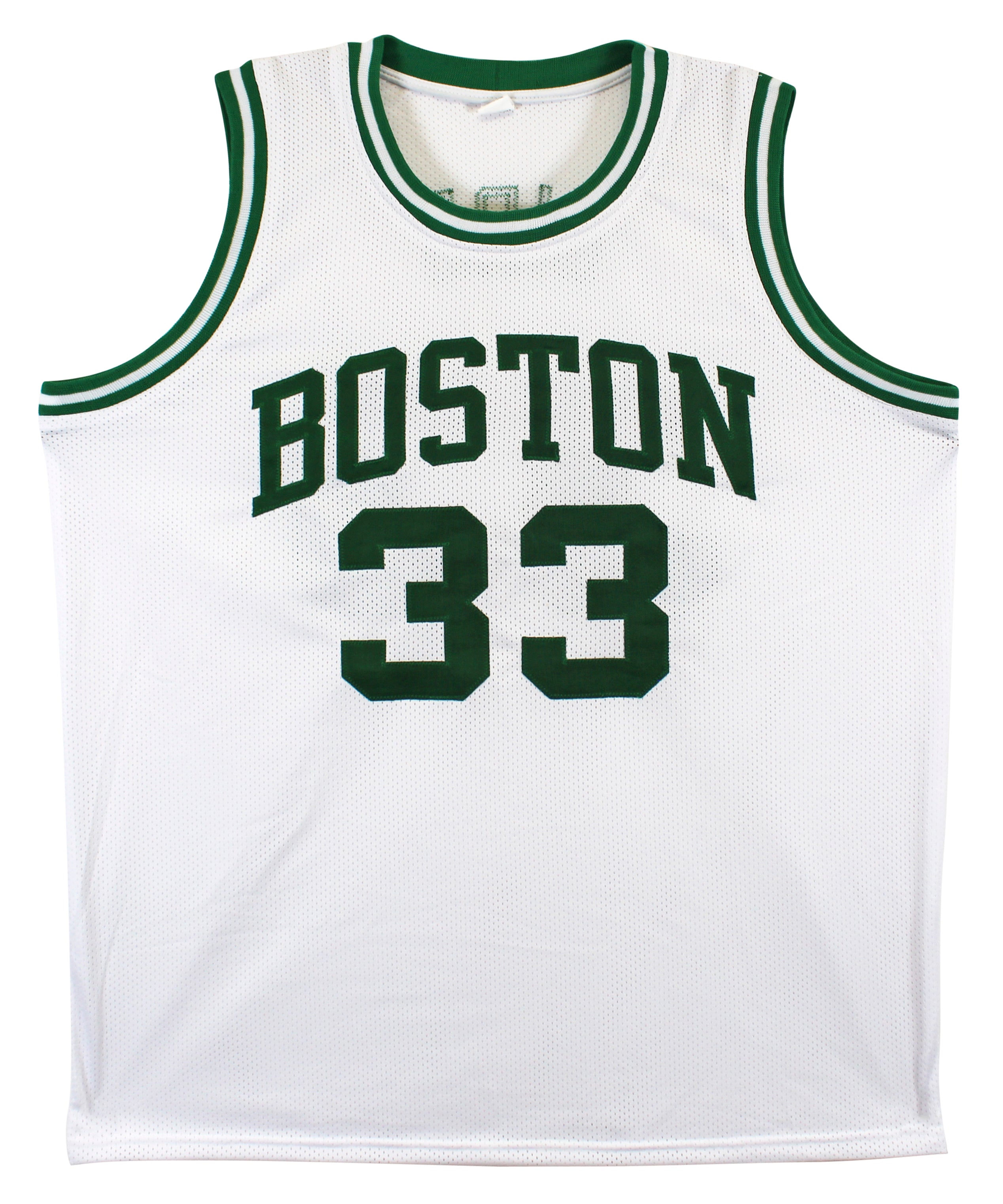 ** HOLIDAY DOORBUSTER ** Larry Bird Authentic Signed White Pro Style Jersey Autographed BAS Witnessed 1