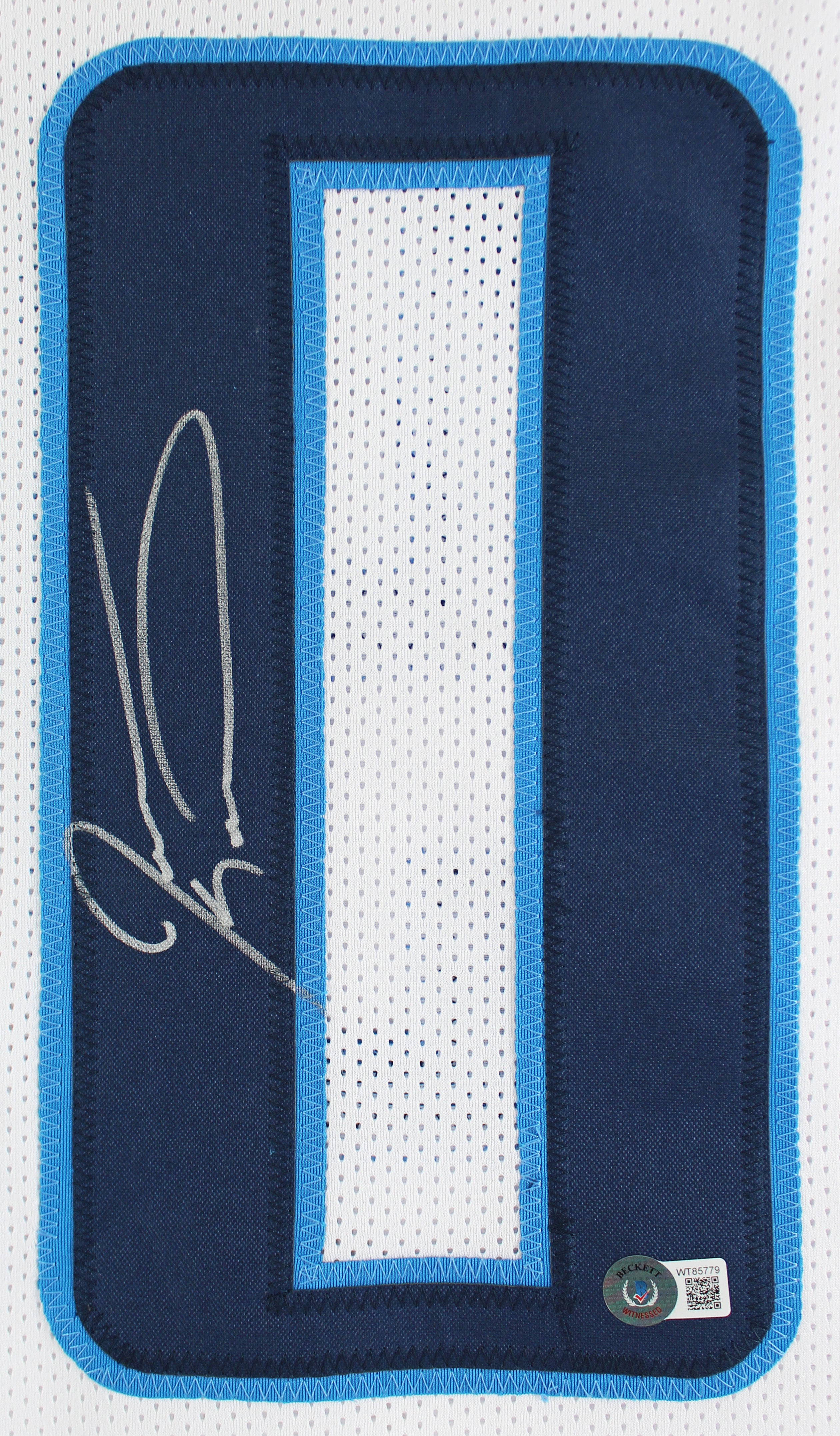 Jevon Kearse Authentic Signed White Pro Style Jersey Autographed BAS Witnessed