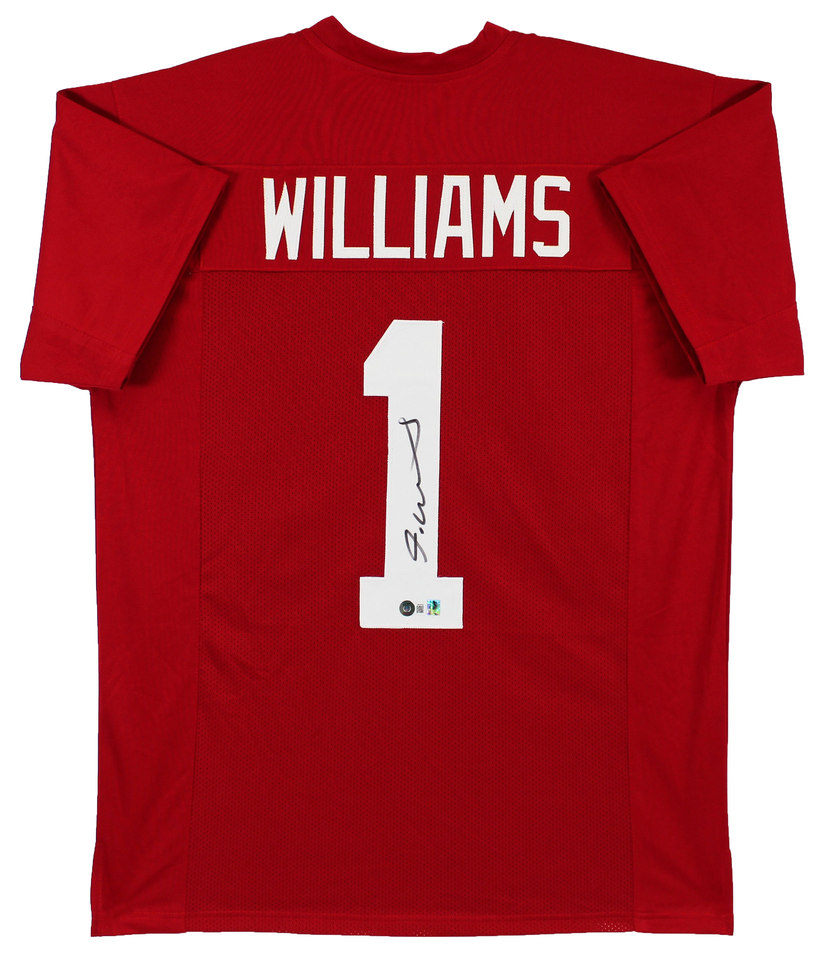 Alabama Jameson WIlliams Authentic Signed Maroon Pro Style Jersey BAS Witnessed