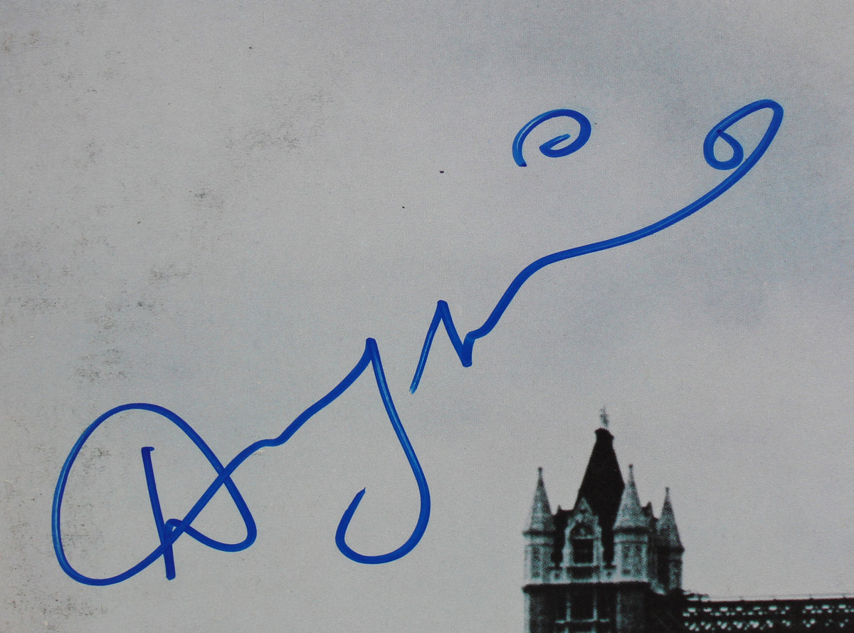 Denny Laine Wings Authentic Signed London Town Album Cover BAS #BG82247
