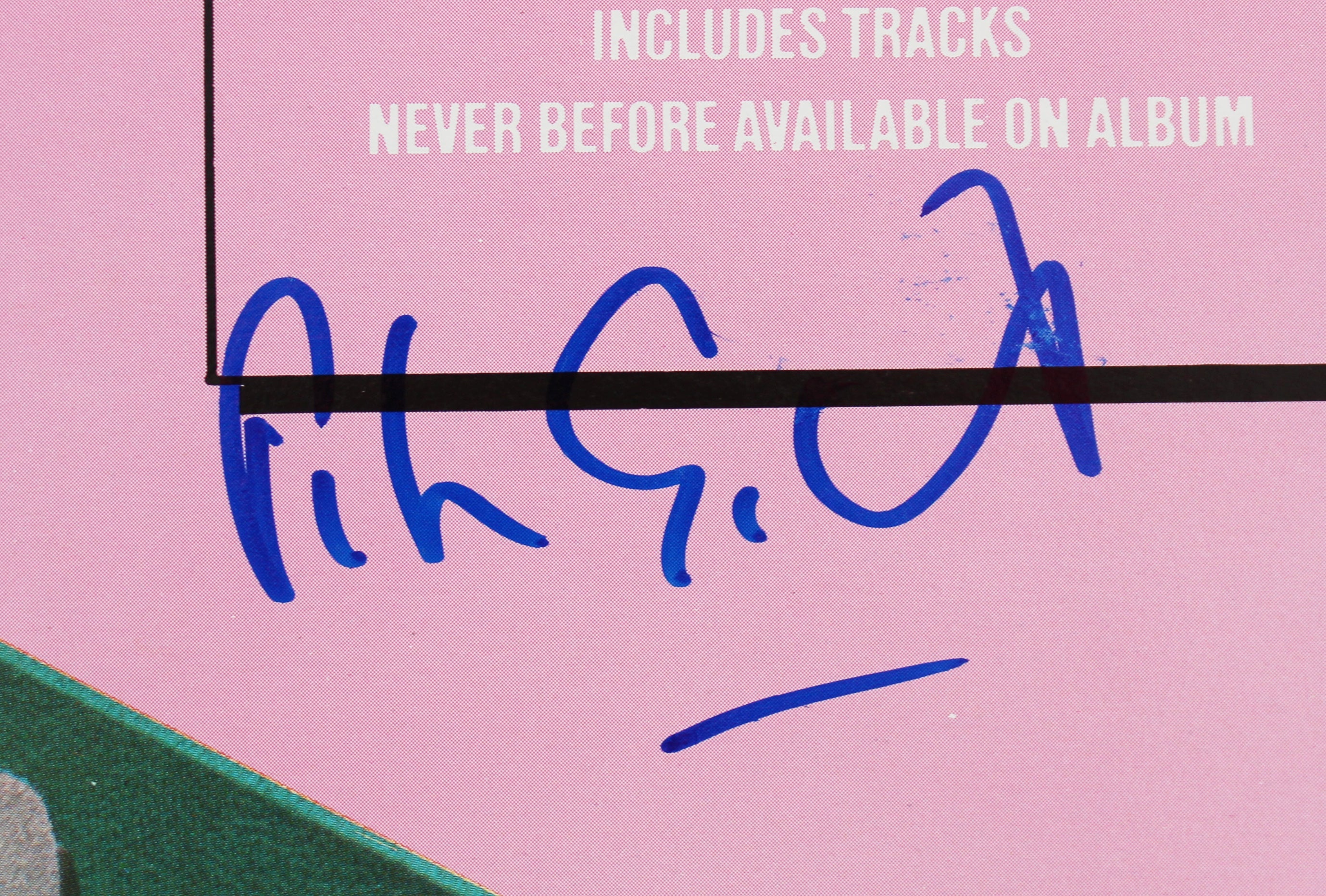 Peter Gabriel Genesis Authentic Signed Roots Album Cover BAS #BG82249