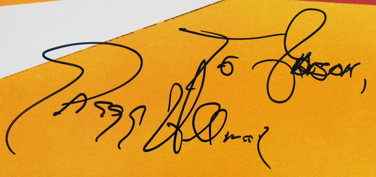 Gregg Allman Signed The Road Goes On Forever Album Cover BAS #BG82258