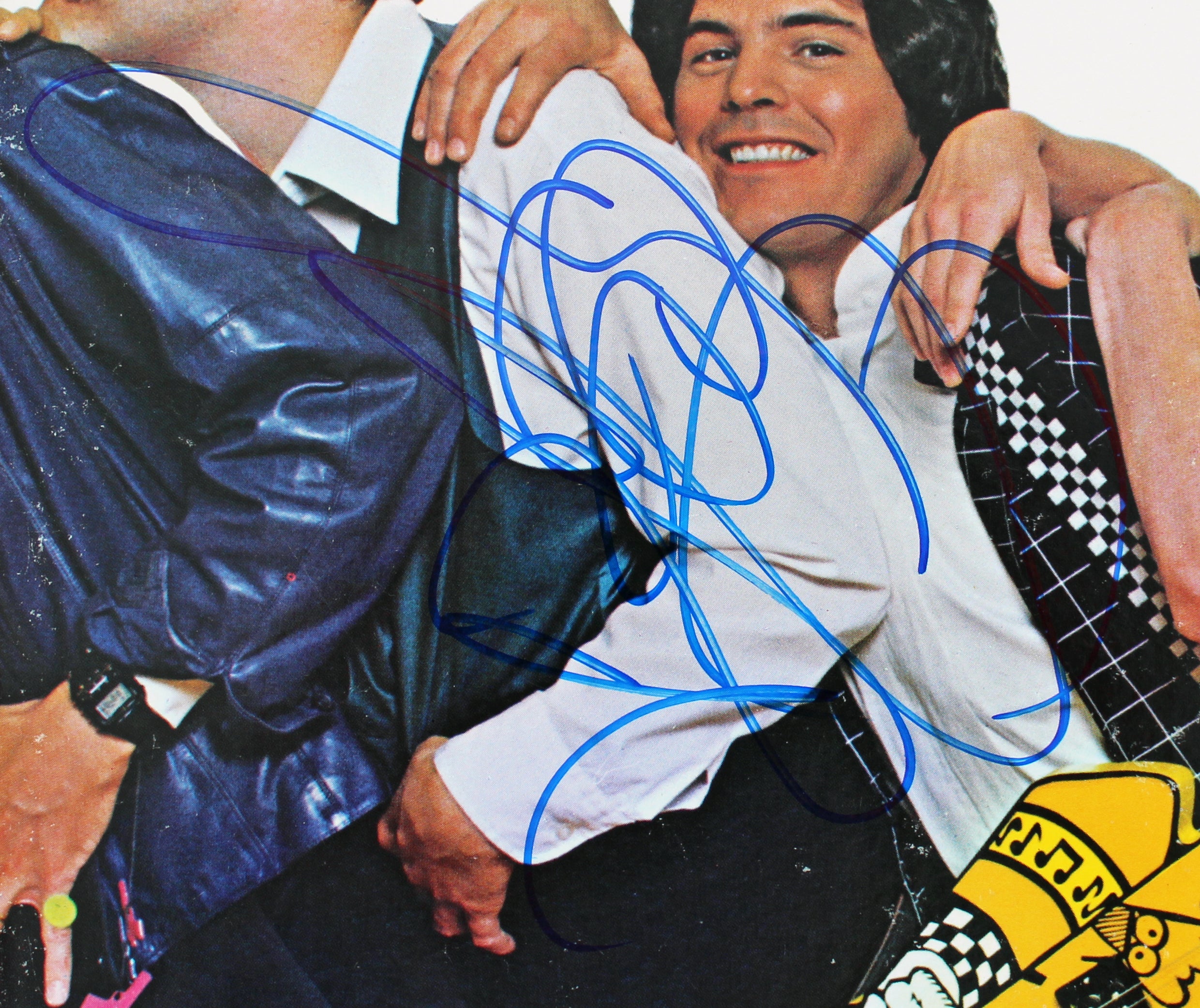 Rick Nielsen & Robin Zander Cheap Trick Signed Please Album Cover BAS #BG82260