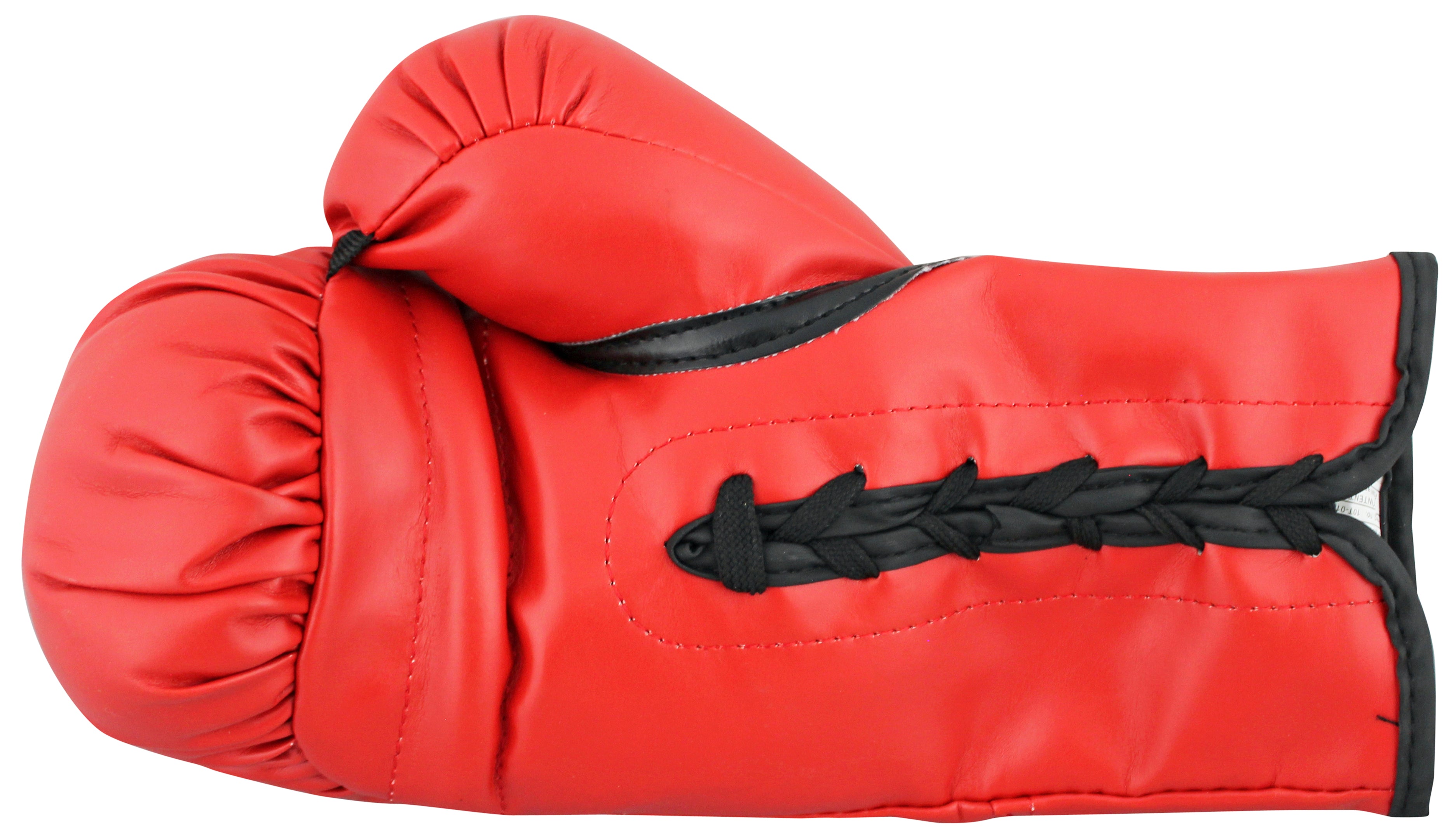 Floyd Mayweather Jr "3x Insc" Signed Red Everlast Boxing Glove BAS #BP00971