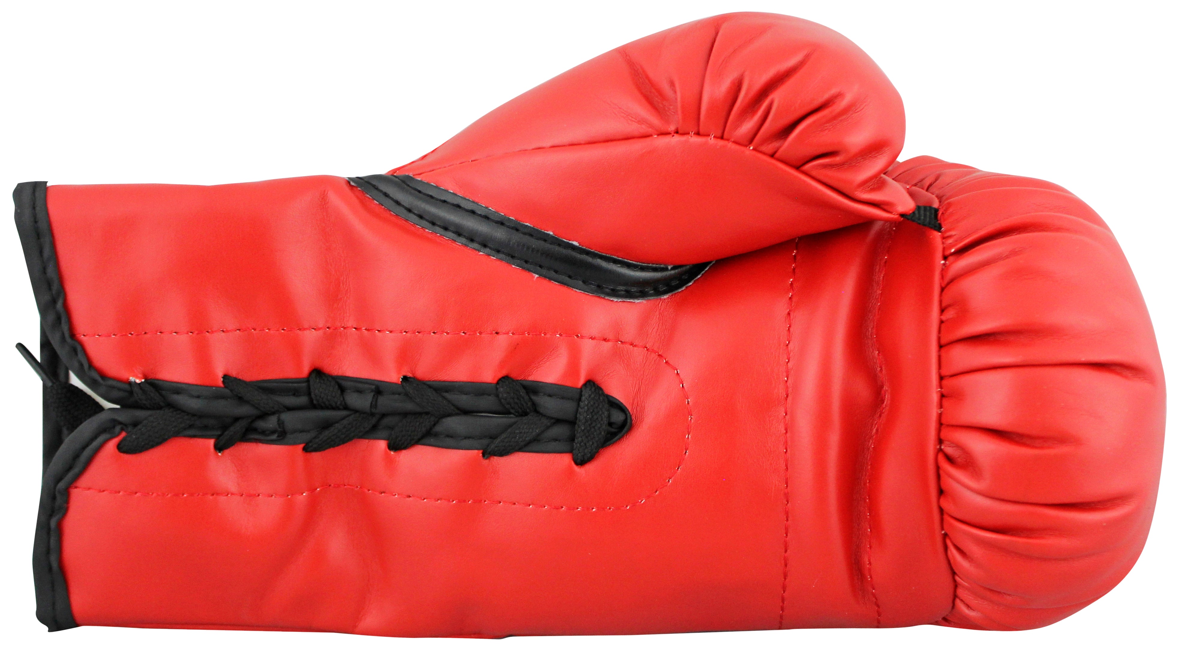 Floyd Mayweather Jr TBE Signed Red Left Hand Everlast Boxing Glove BAS #BP00969