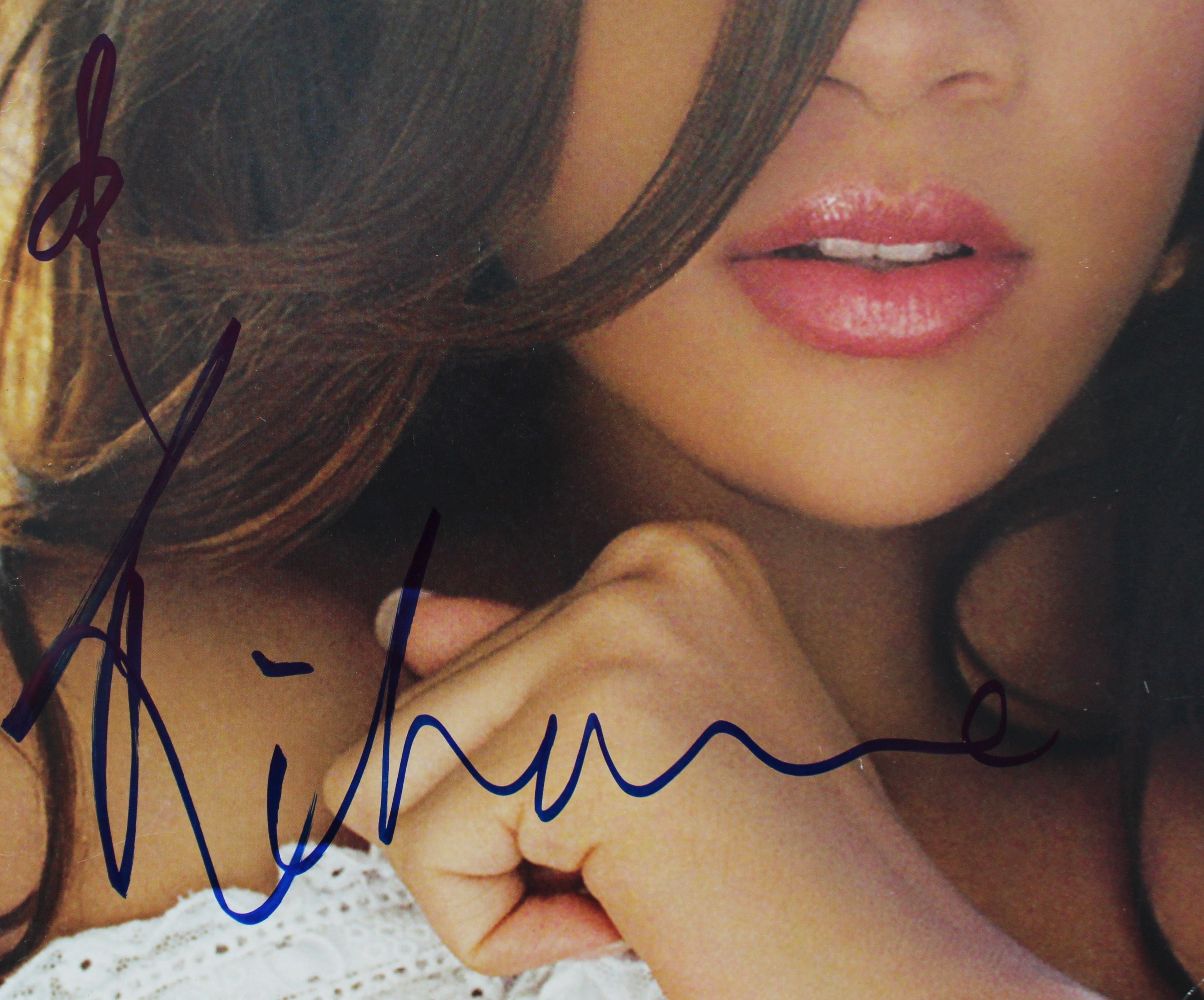 Rihanna Authentic Signed A Girl Like Me Album Cover Autographed BAS #AB72239