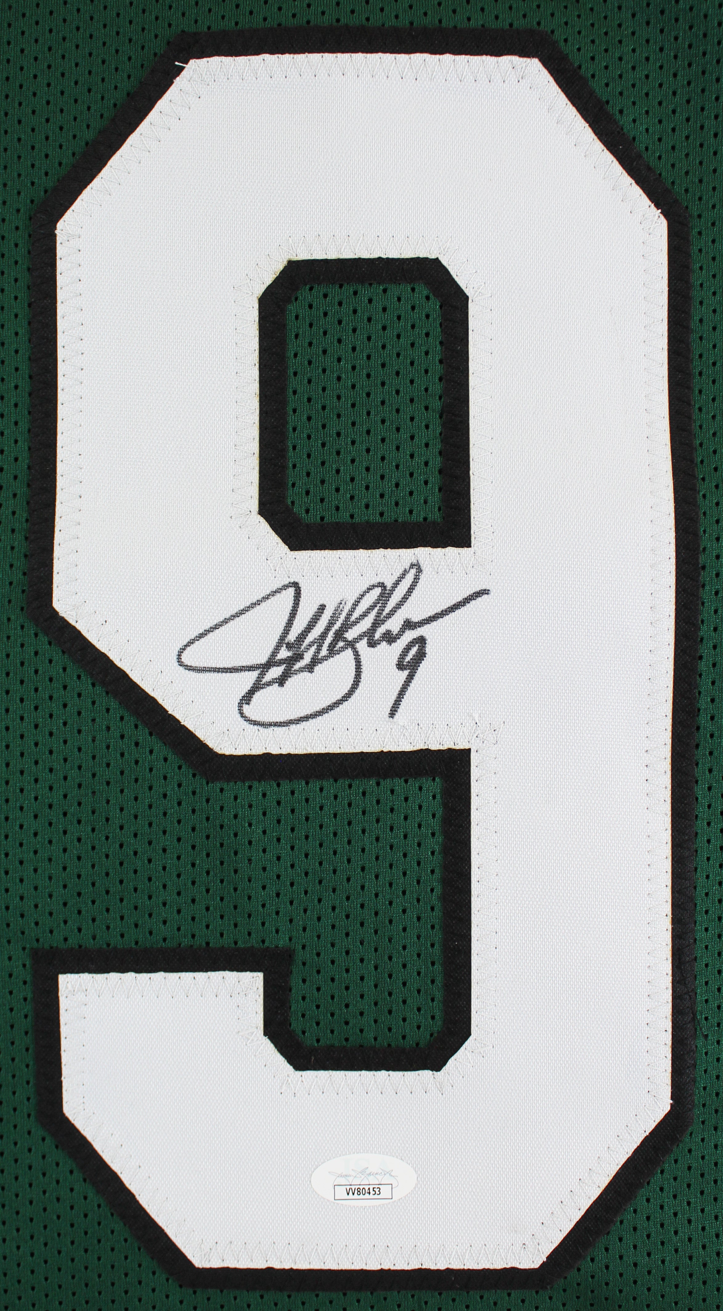 Jeff Blake Authentic Signed Green Pro Style Jersey Autographed JSA