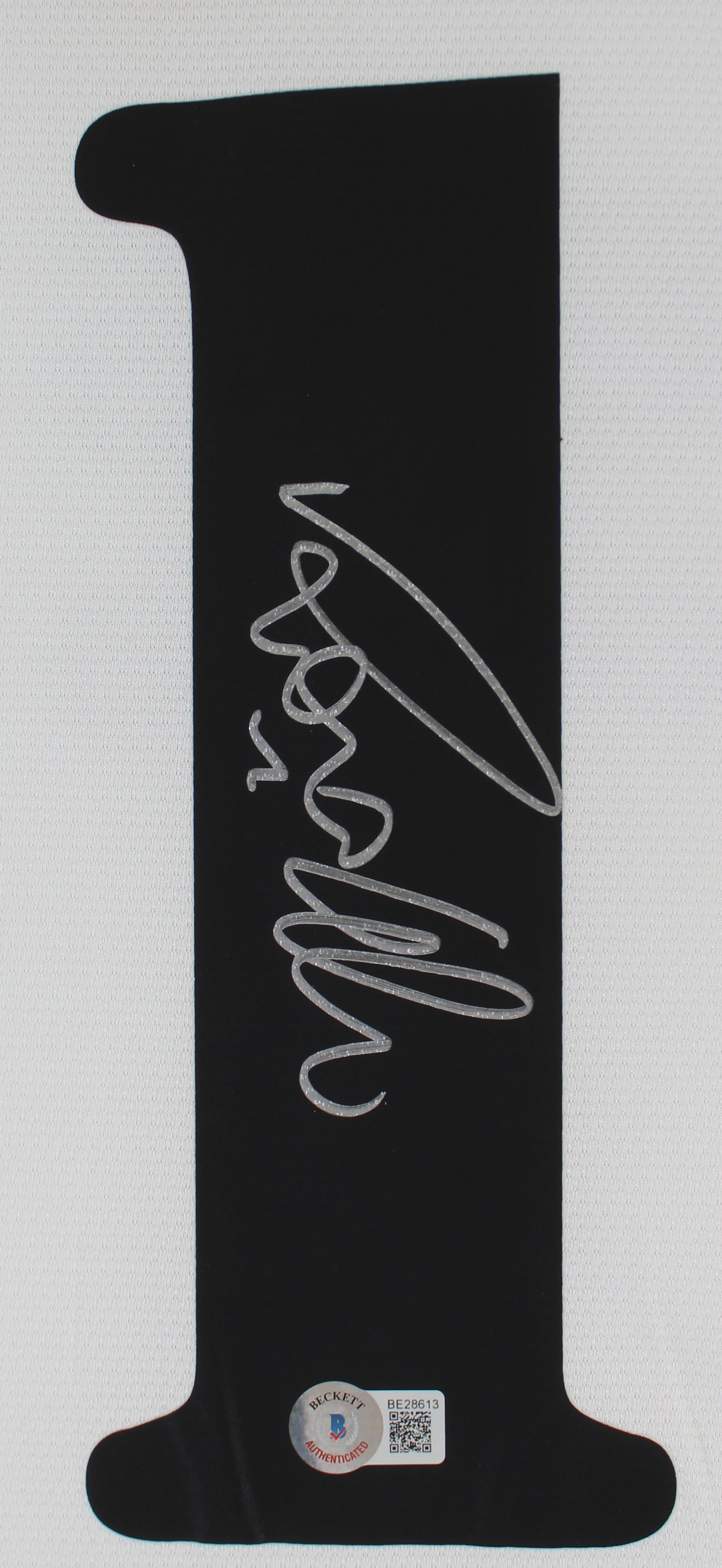 Real Madrid Ronaldo Nazario Signed White 1902-2002 Centennial Jersey BAS