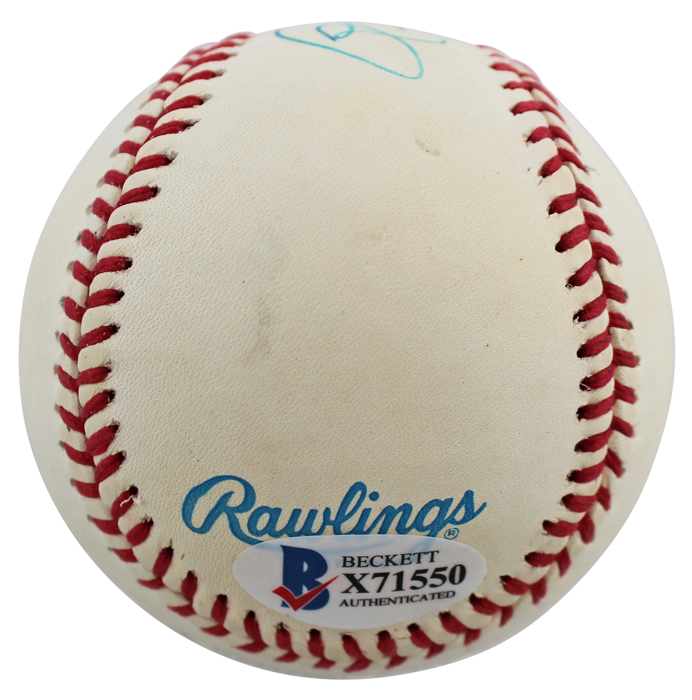 Athletics RIck Honeycutt Authentic Signed Bobby Brown Onl Baseball BAS #X71550