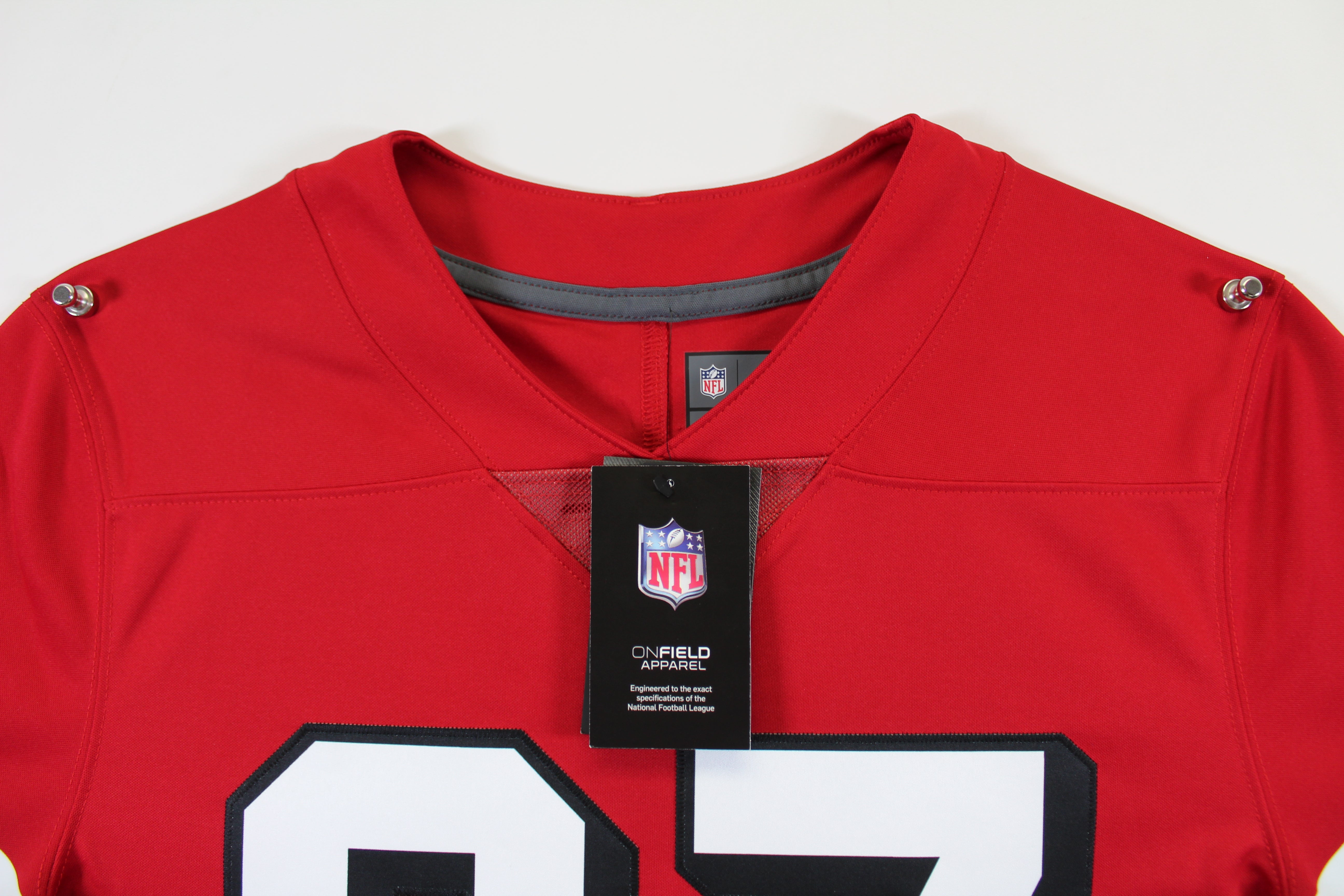 49ers Nick Bosa Authentic Signed Red Nike Elite Jersey BAS Witnessed #W828414