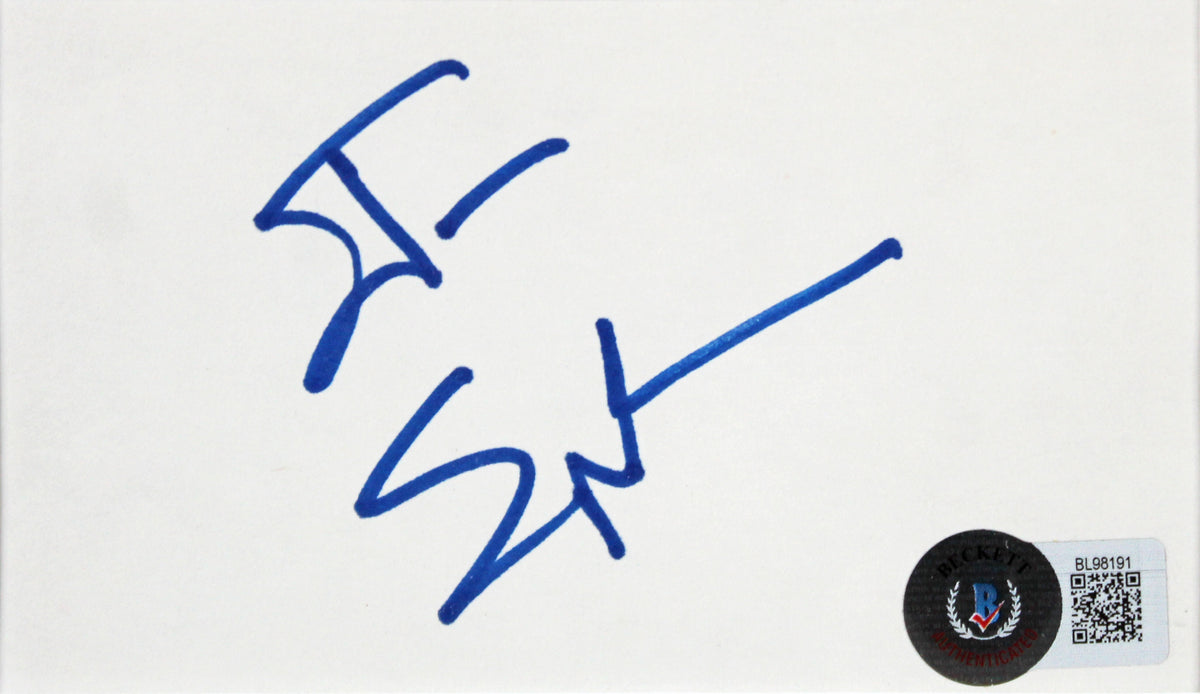 James Spader & Megan Boon The Blacklist Authentic Signed Framed Display BAS