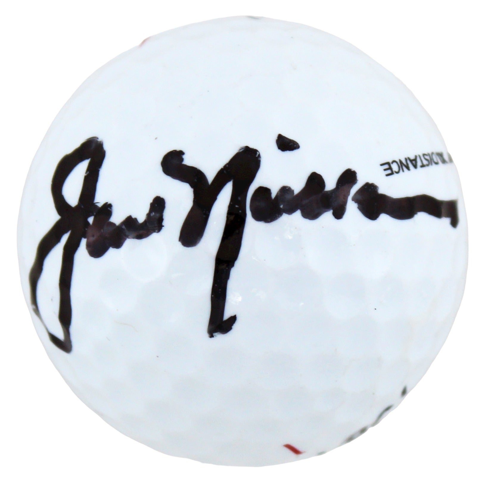 Jack Nicklaus Authentic Signed Top Flight 1 Golf Ball Autographed BAS #AB77971