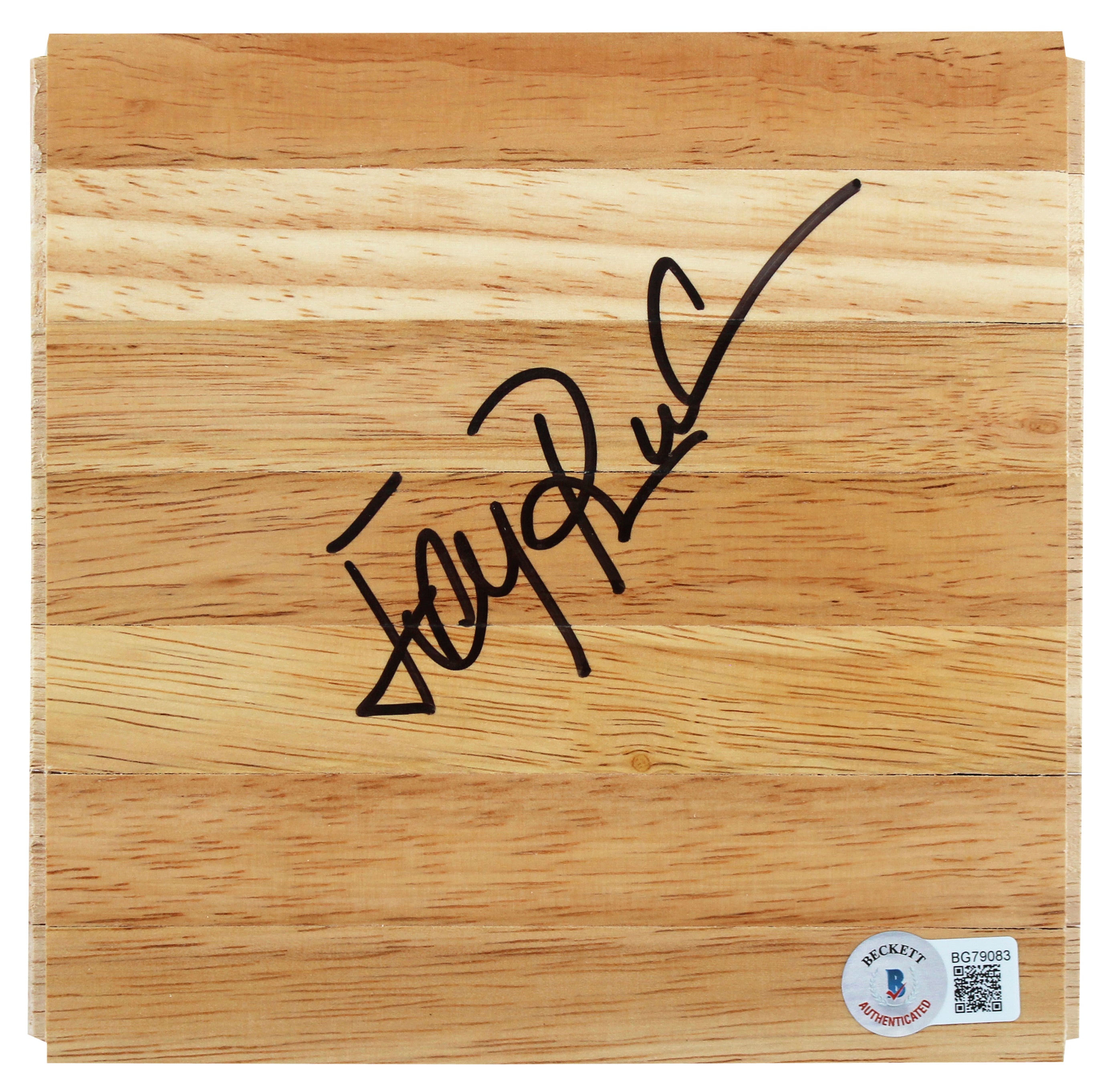 Duke Jay Bilas Authentic Signed 6x6 Floorboard Autographed BAS #BG79083