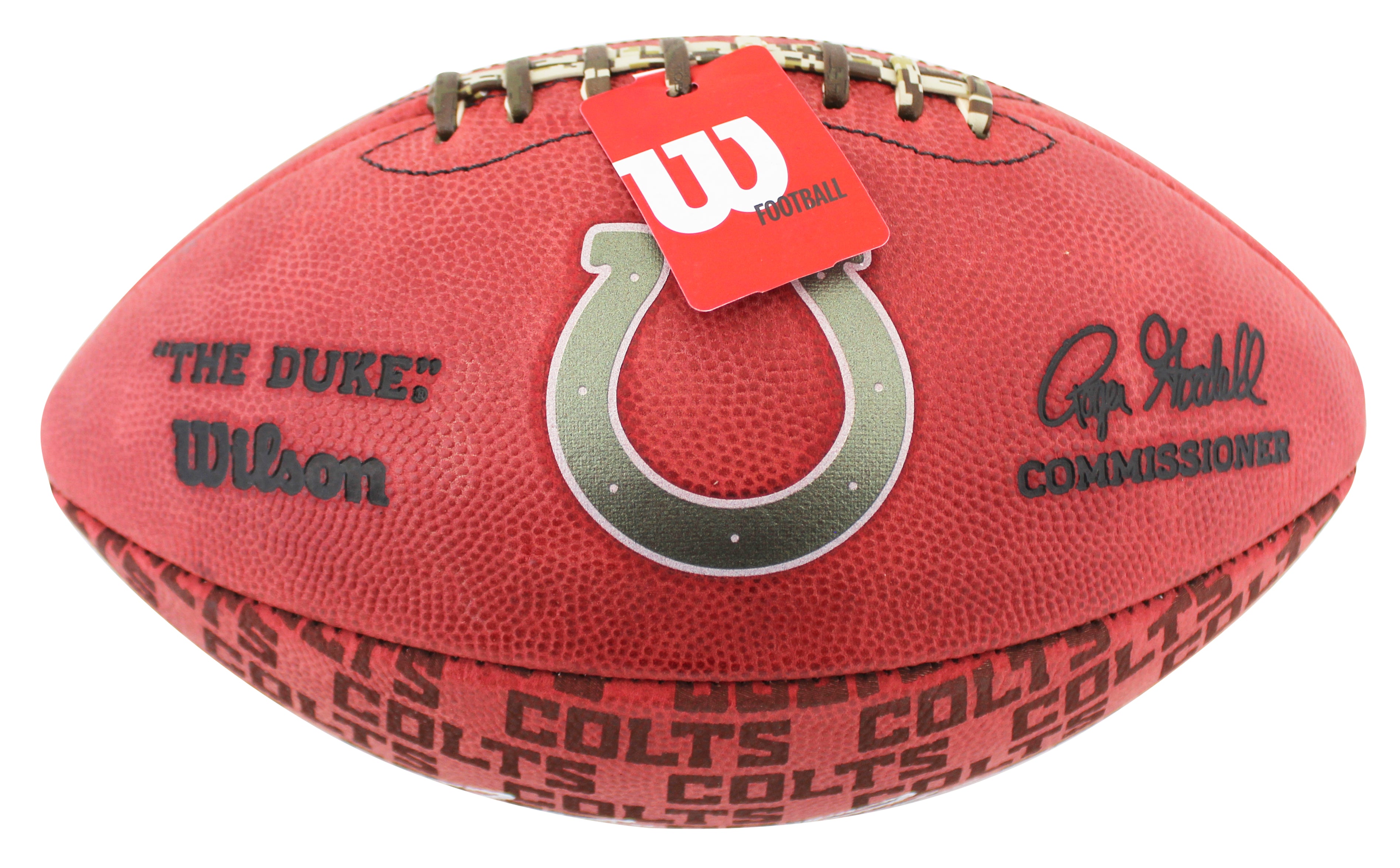 Colts Anthony Richardson Signed Wilson "The Duke" Team Showcase Nfl Football Fan