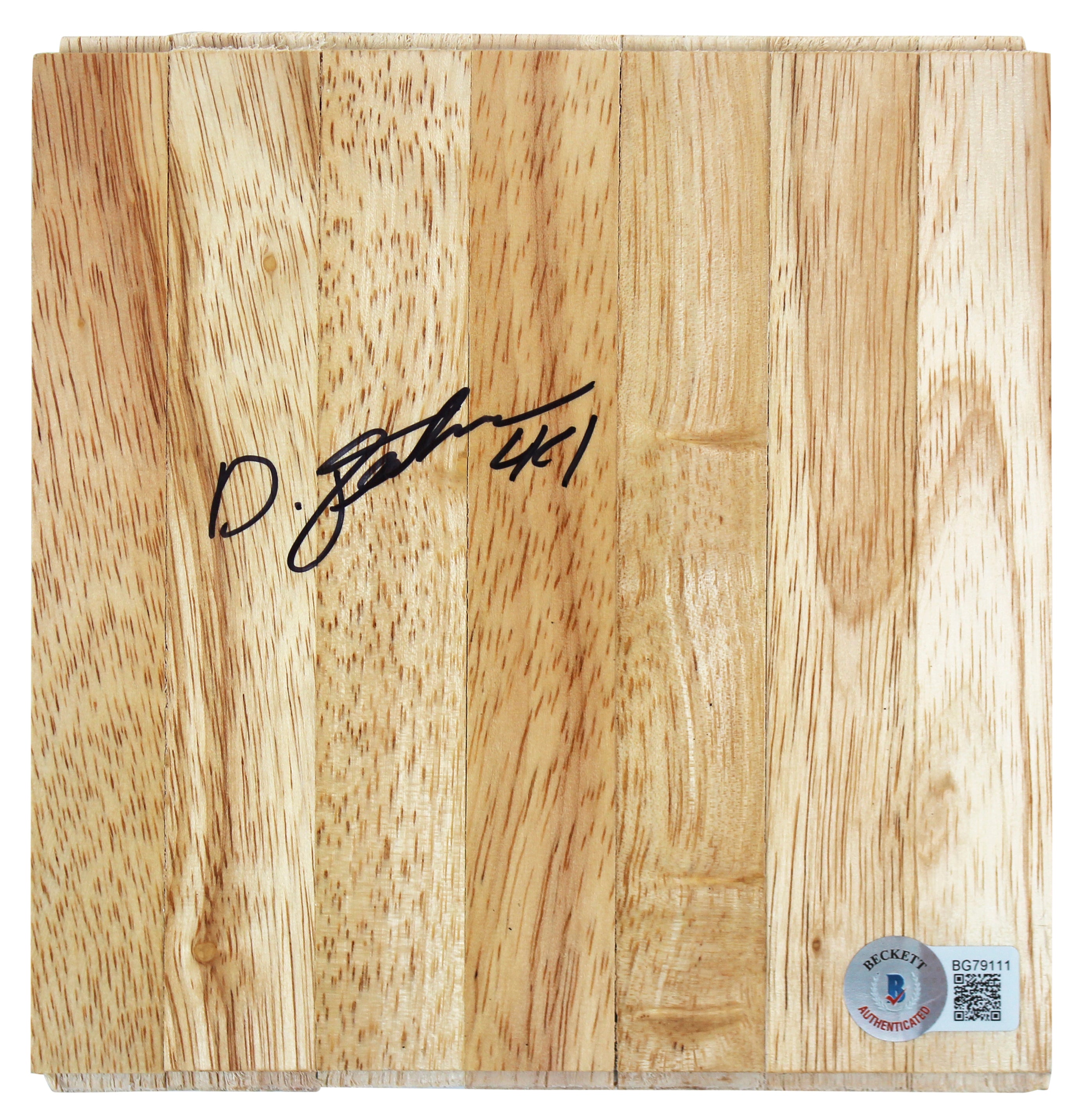 Kentucky Dakari Johnson Authentic Signed 6x6 Floorboard Autographed BAS #BG79111