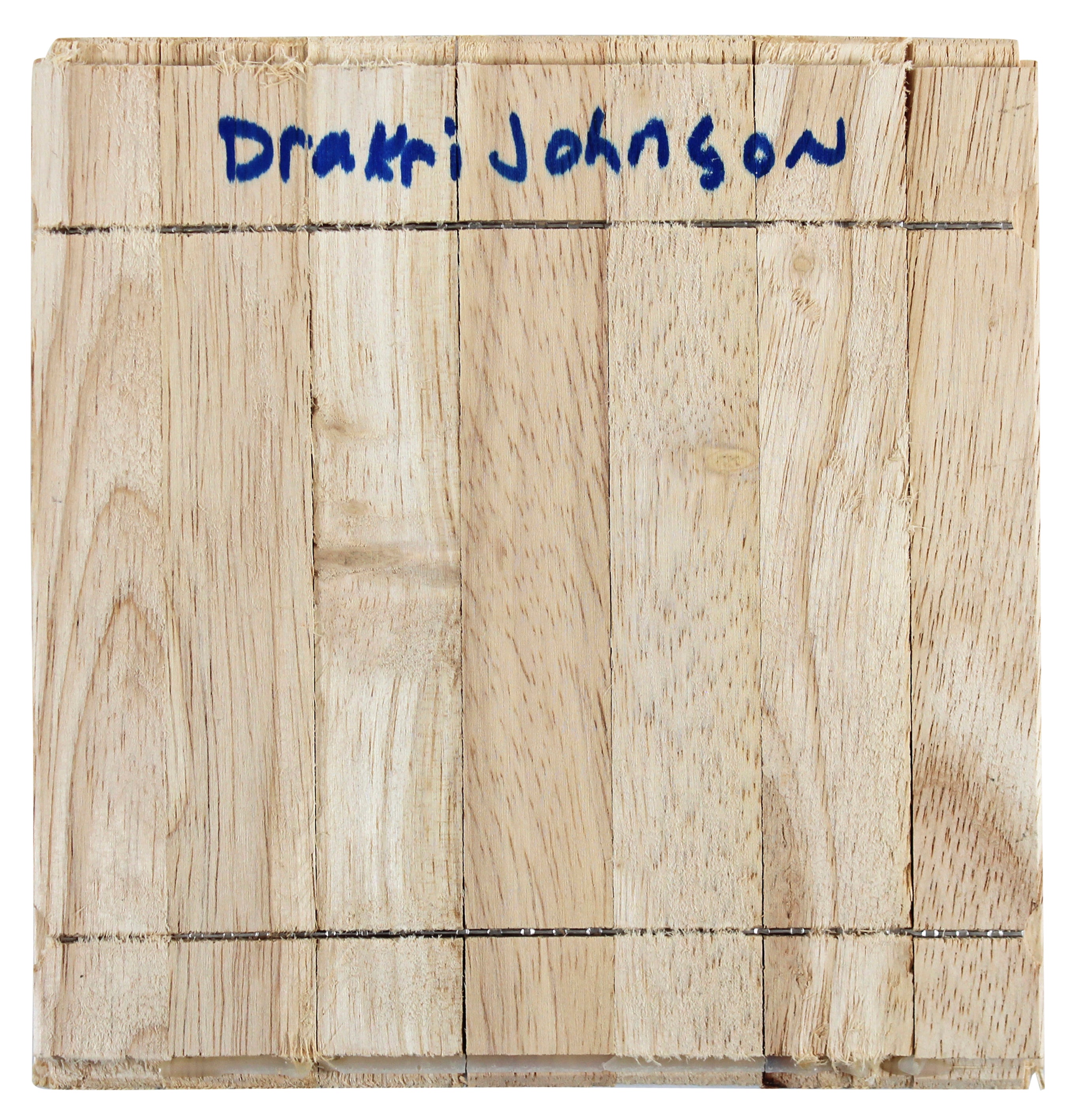 Kentucky Dakari Johnson Authentic Signed 6x6 Floorboard Autographed BAS #BG79111