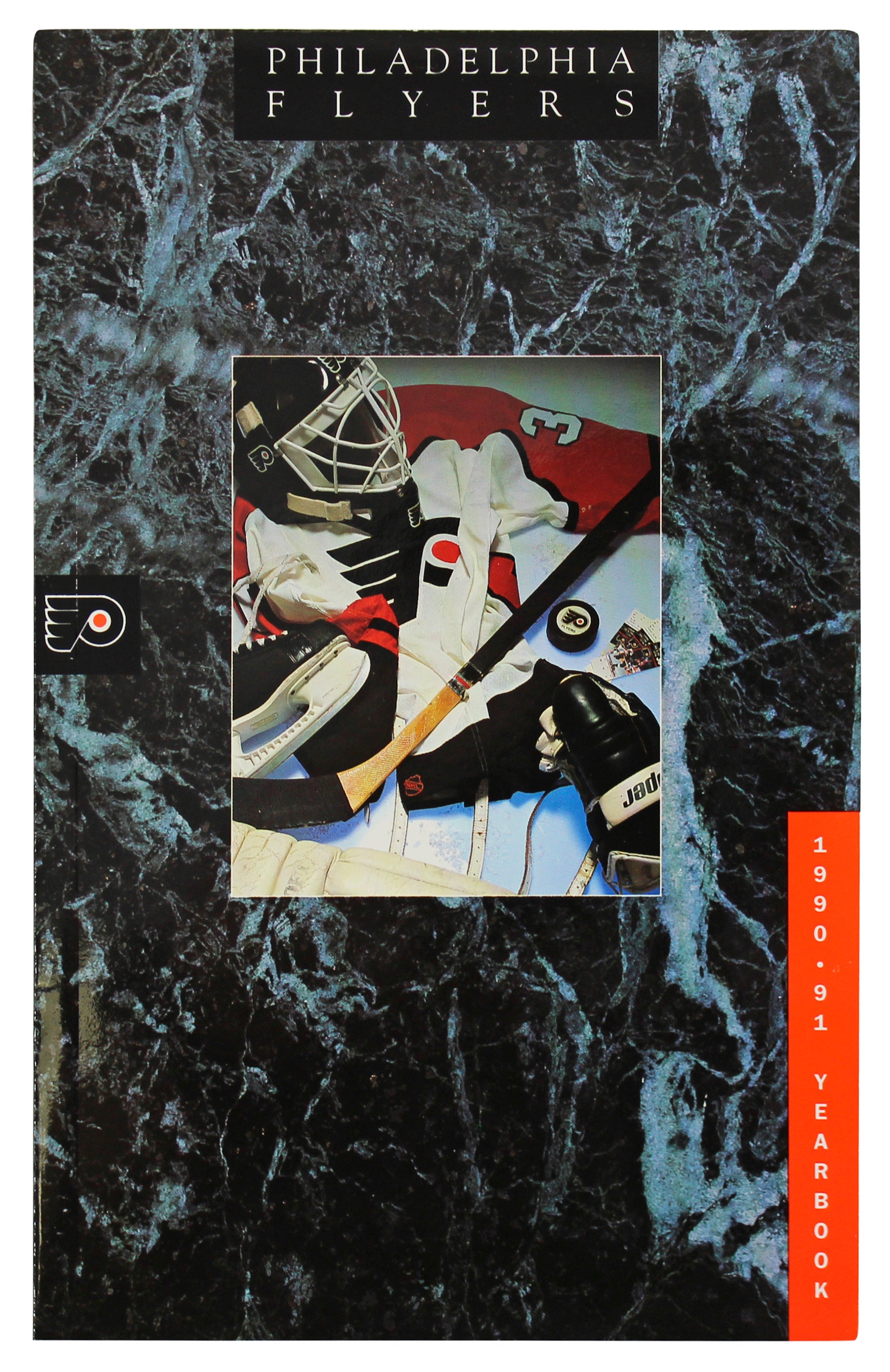 Flyers 1990-91 Philadelphia Flyers Yearbook Un-signed #1990-91YEARBOOKPHI